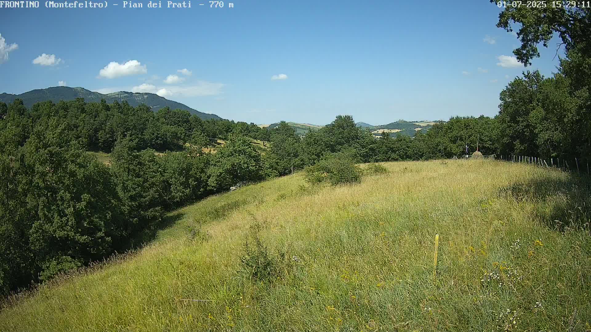 Pian dei Prati, Mount Carpegna Live Cam - Carpegna, Marche, Italy