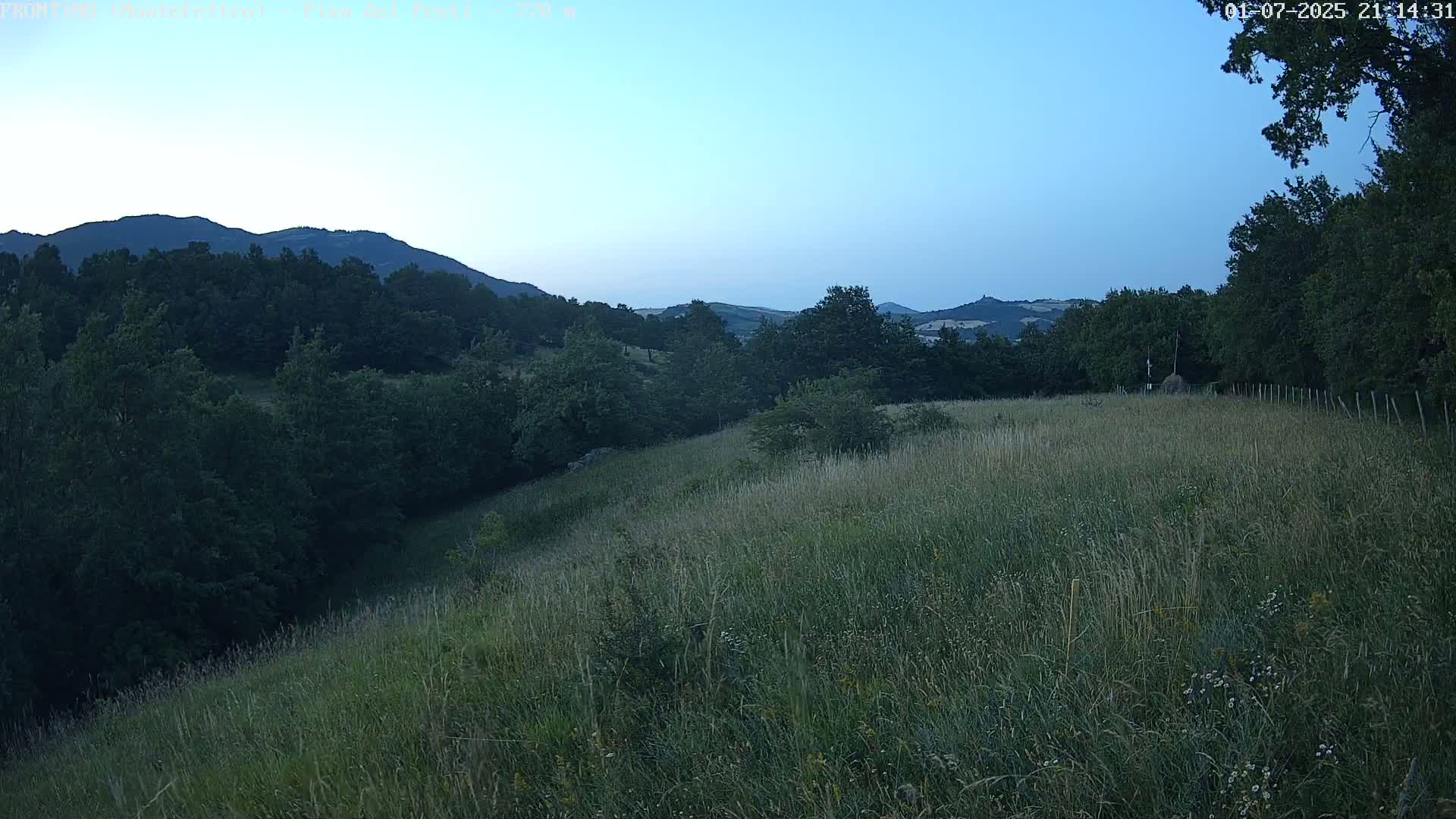 Pian dei Prati, Mount Carpegna Live Cam - Carpegna, Marche, Italy
