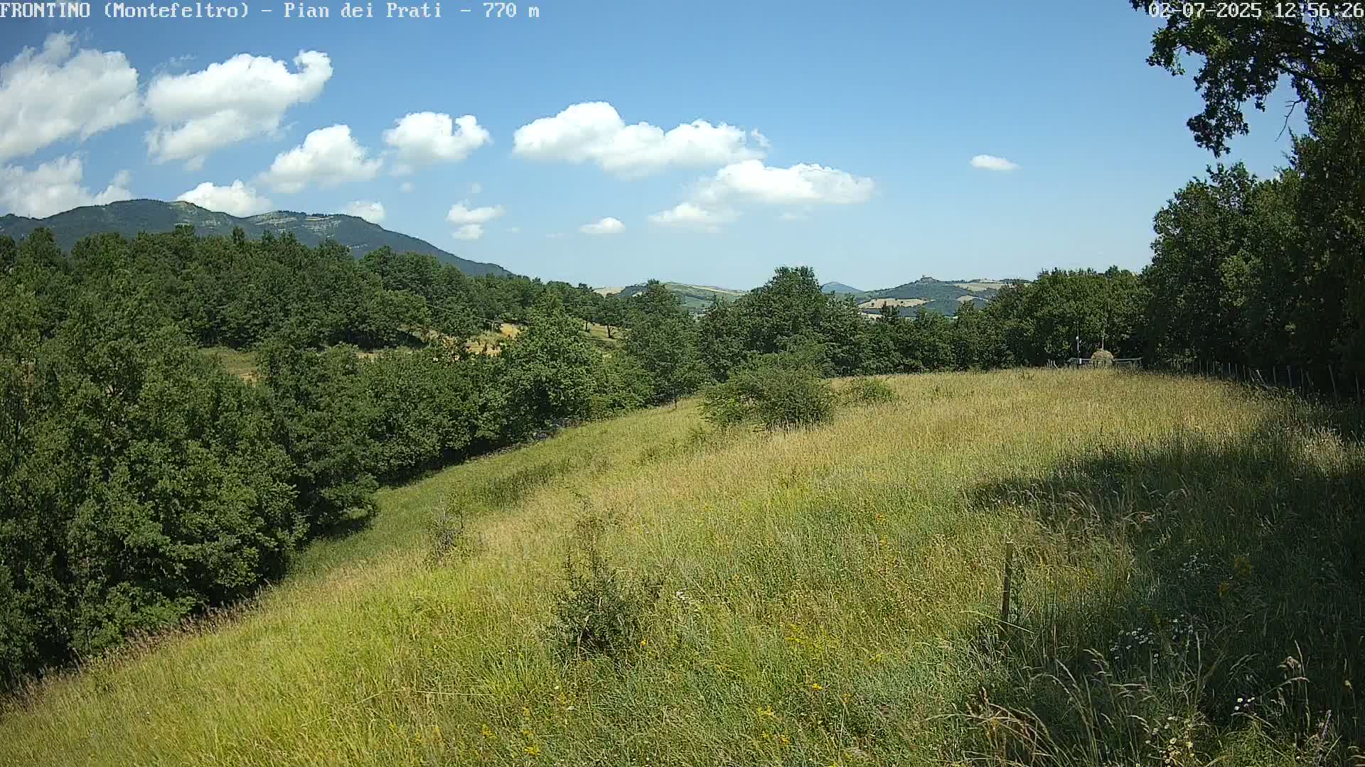 Pian dei Prati, Mount Carpegna Live Cam - Carpegna, Marche, Italy