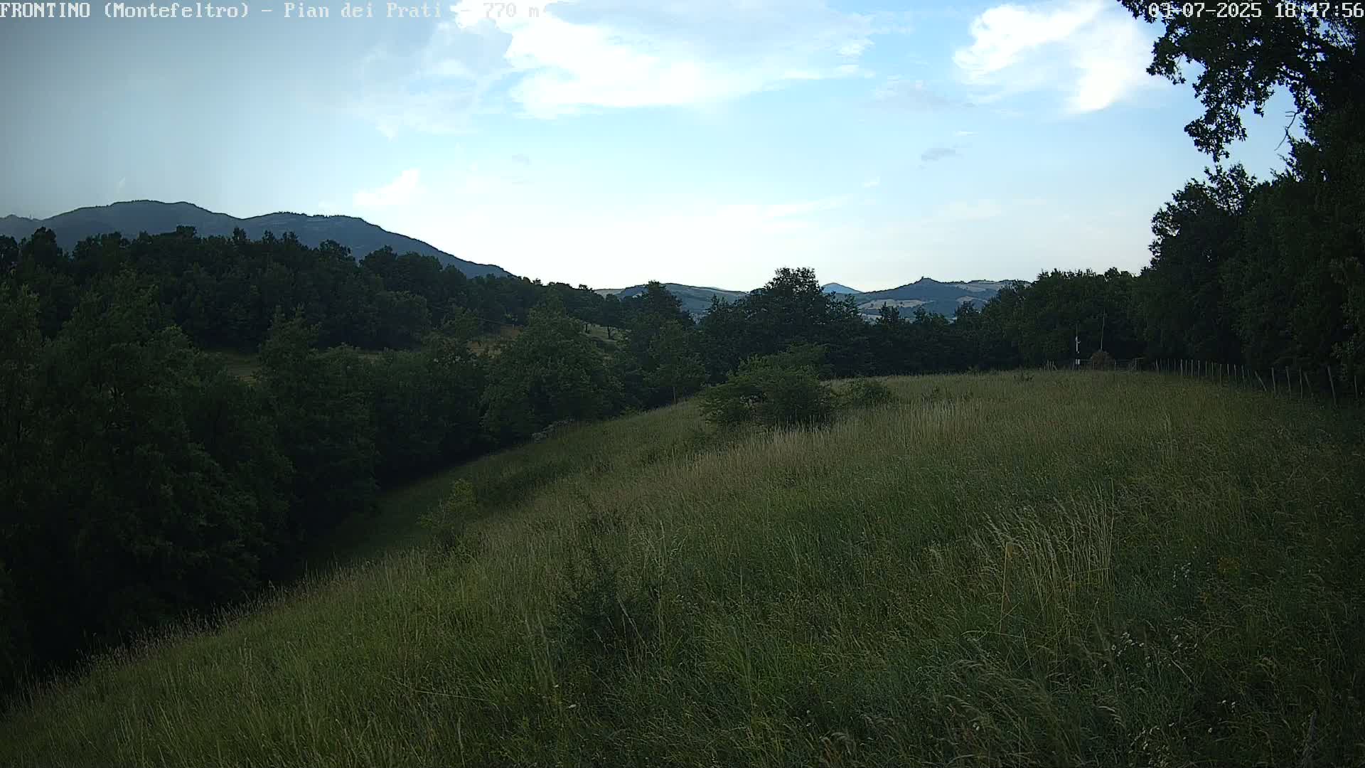 Pian dei Prati, Mount Carpegna Live Cam - Carpegna, Marche, Italy