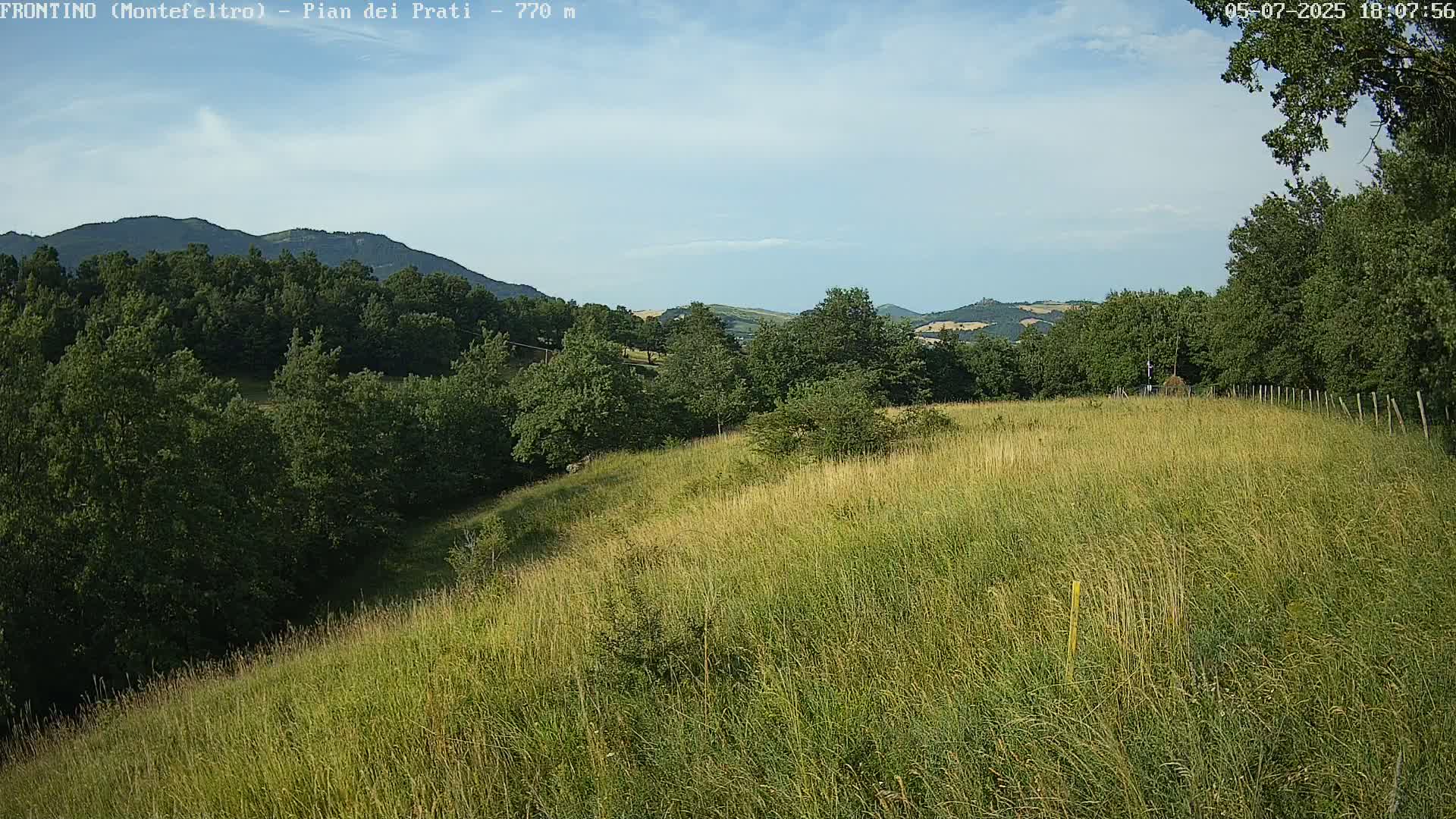 Pian dei Prati, Mount Carpegna Live Cam - Carpegna, Marche, Italy