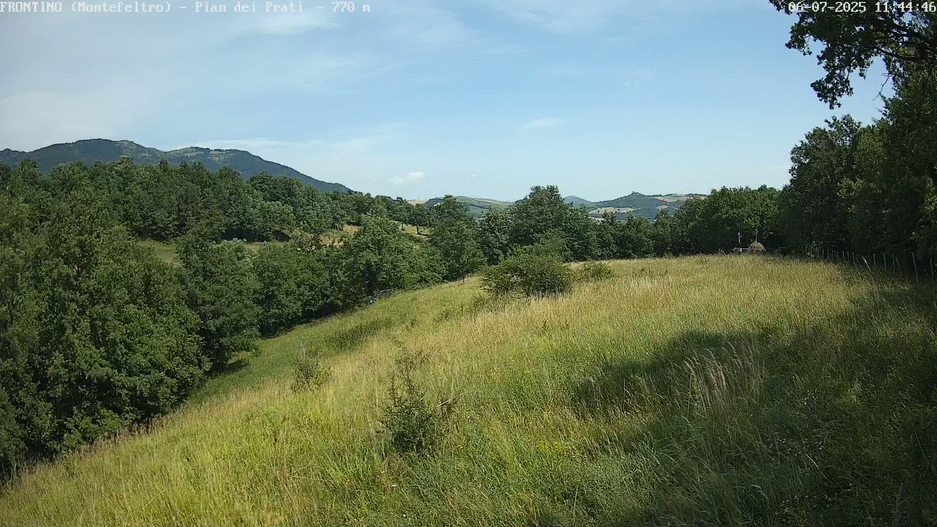 Pian dei Prati, Mount Carpegna Live Cam - Carpegna, Marche, Italy