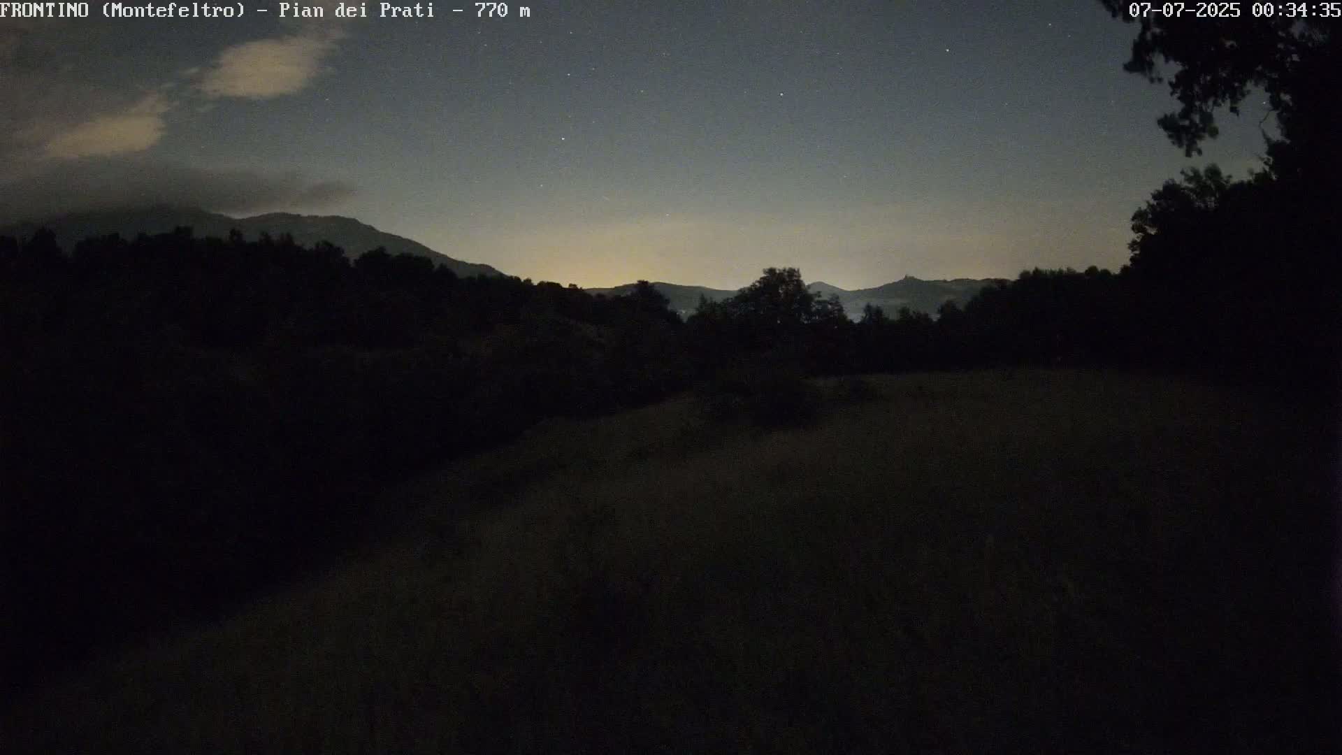 Pian dei Prati, Mount Carpegna Live Cam - Carpegna, Marche, Italy