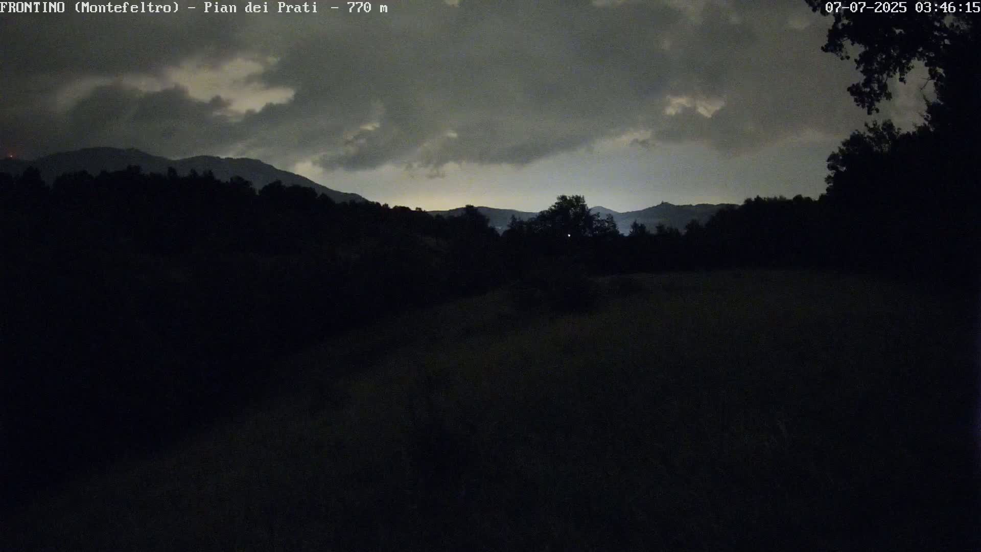 Pian dei Prati, Mount Carpegna Live Cam - Carpegna, Marche, Italy