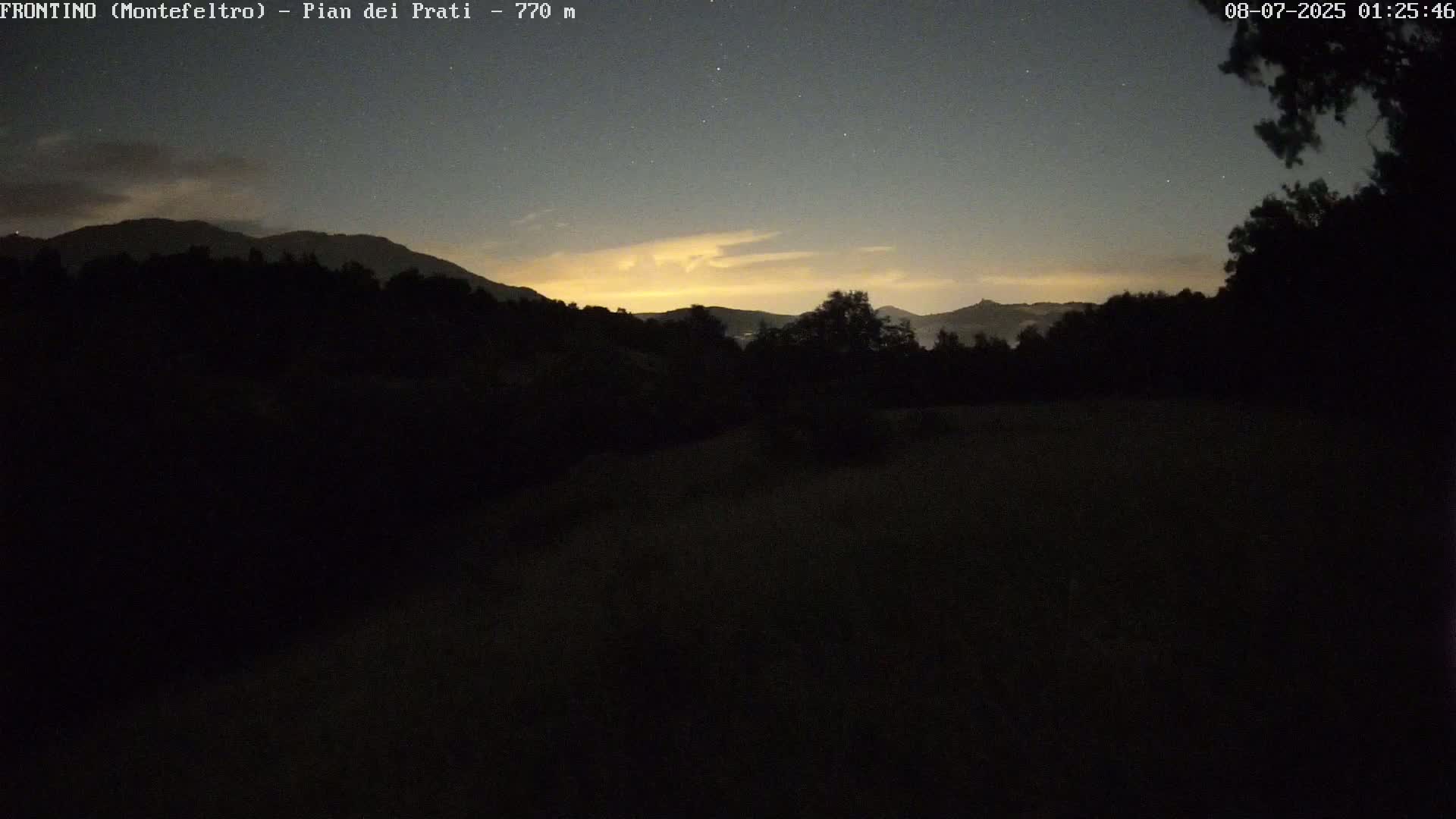 Pian dei Prati, Mount Carpegna Live Cam - Carpegna, Marche, Italy