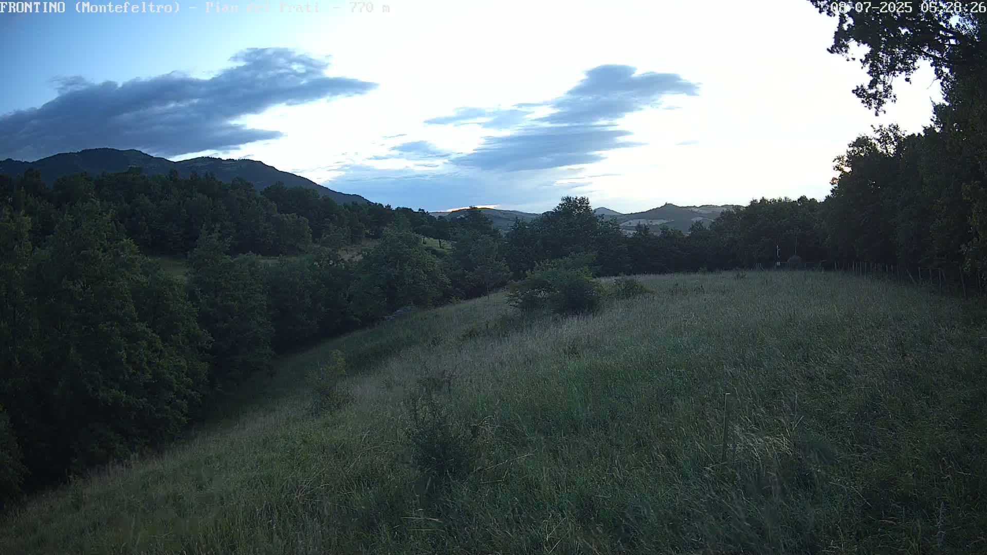Pian dei Prati, Mount Carpegna Live Cam - Carpegna, Marche, Italy