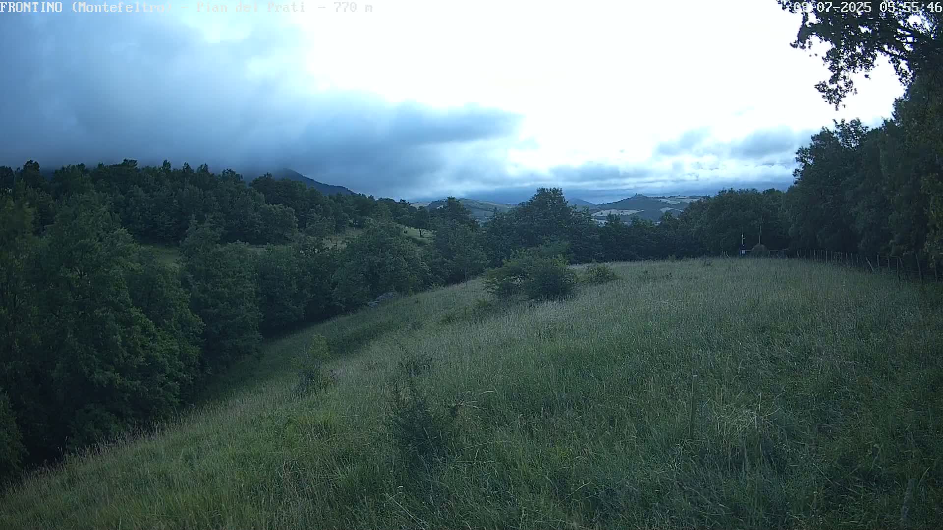Pian dei Prati, Mount Carpegna Live Cam - Carpegna, Marche, Italy