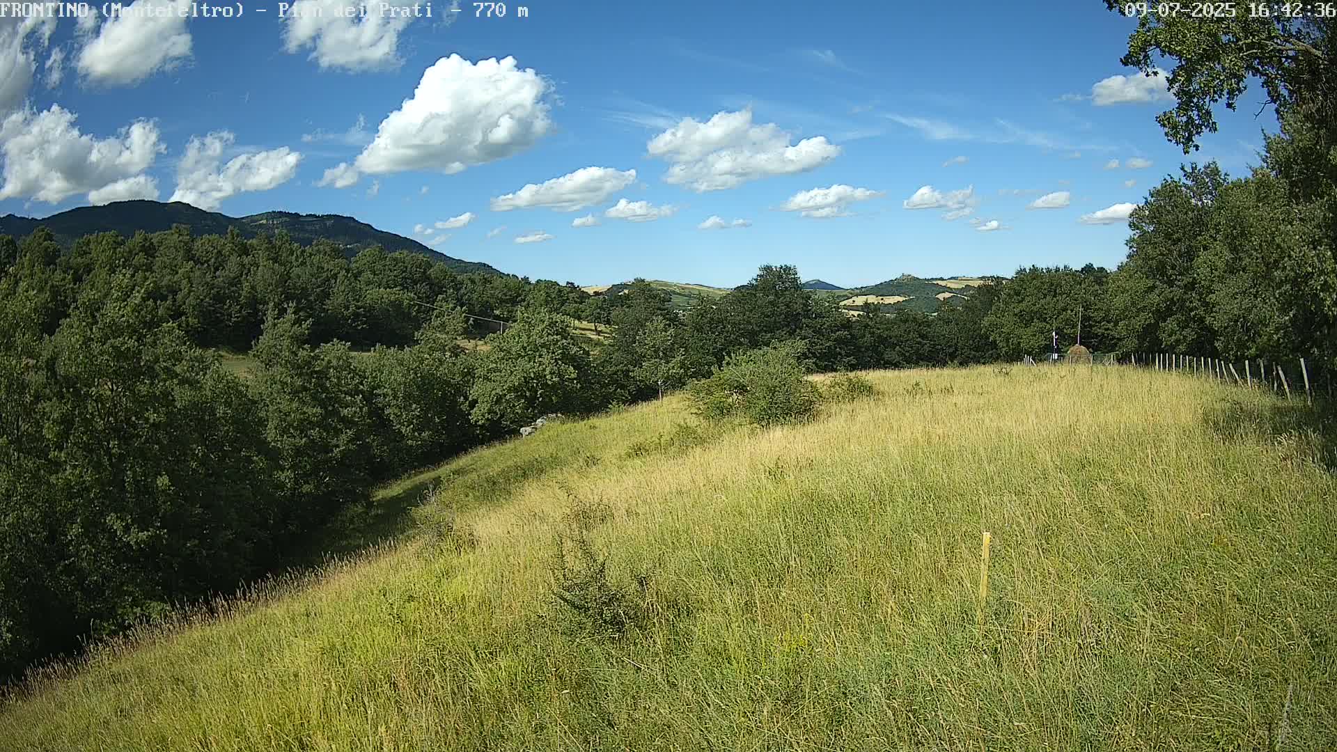 Pian dei Prati, Mount Carpegna Live Cam - Carpegna, Marche, Italy