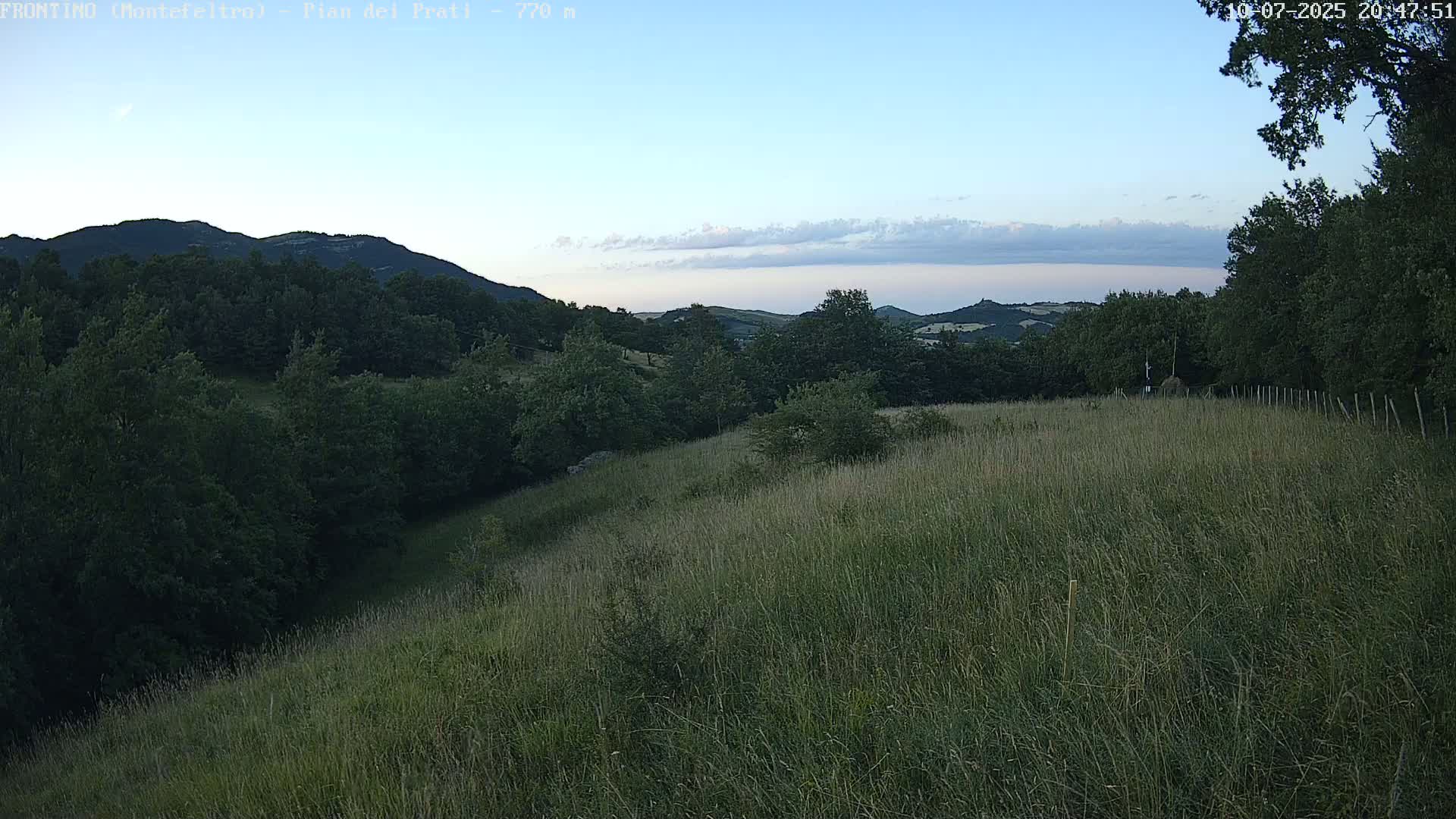 Pian dei Prati, Mount Carpegna Live Cam - Carpegna, Marche, Italy
