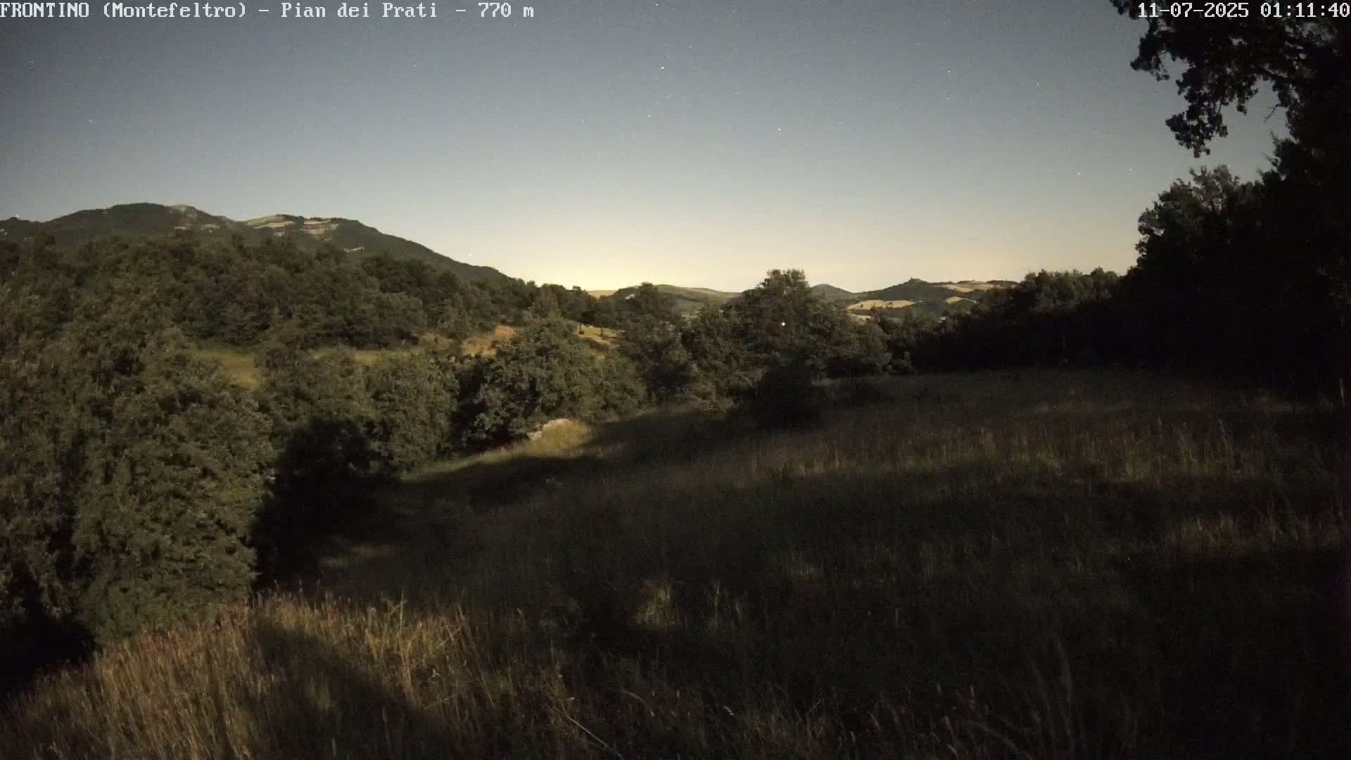 Pian dei Prati, Mount Carpegna Live Cam - Carpegna, Marche, Italy