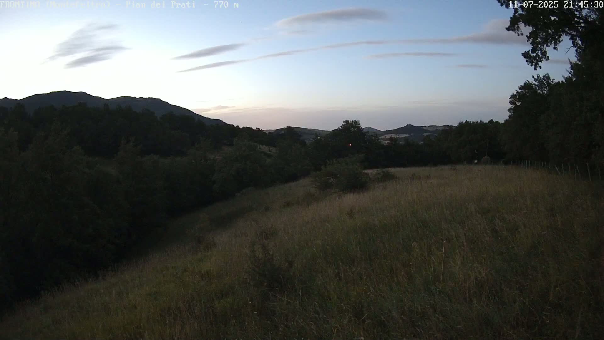 Pian dei Prati, Mount Carpegna Live Cam - Carpegna, Marche, Italy