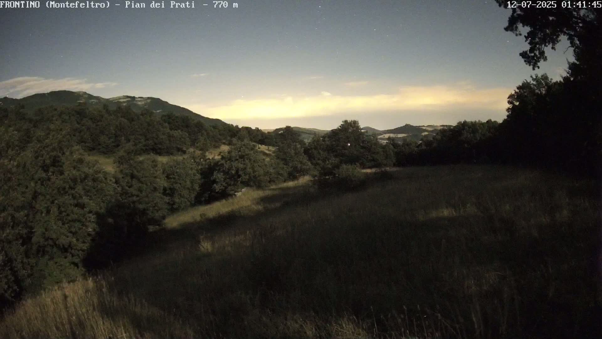 Pian dei Prati, Mount Carpegna Live Cam - Carpegna, Marche, Italy
