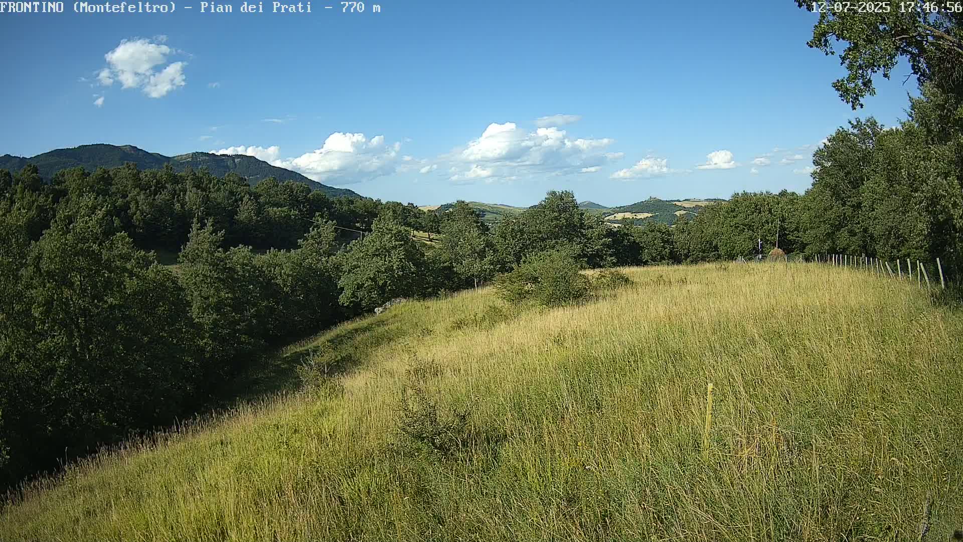 Pian dei Prati, Mount Carpegna Live Cam - Carpegna, Marche, Italy