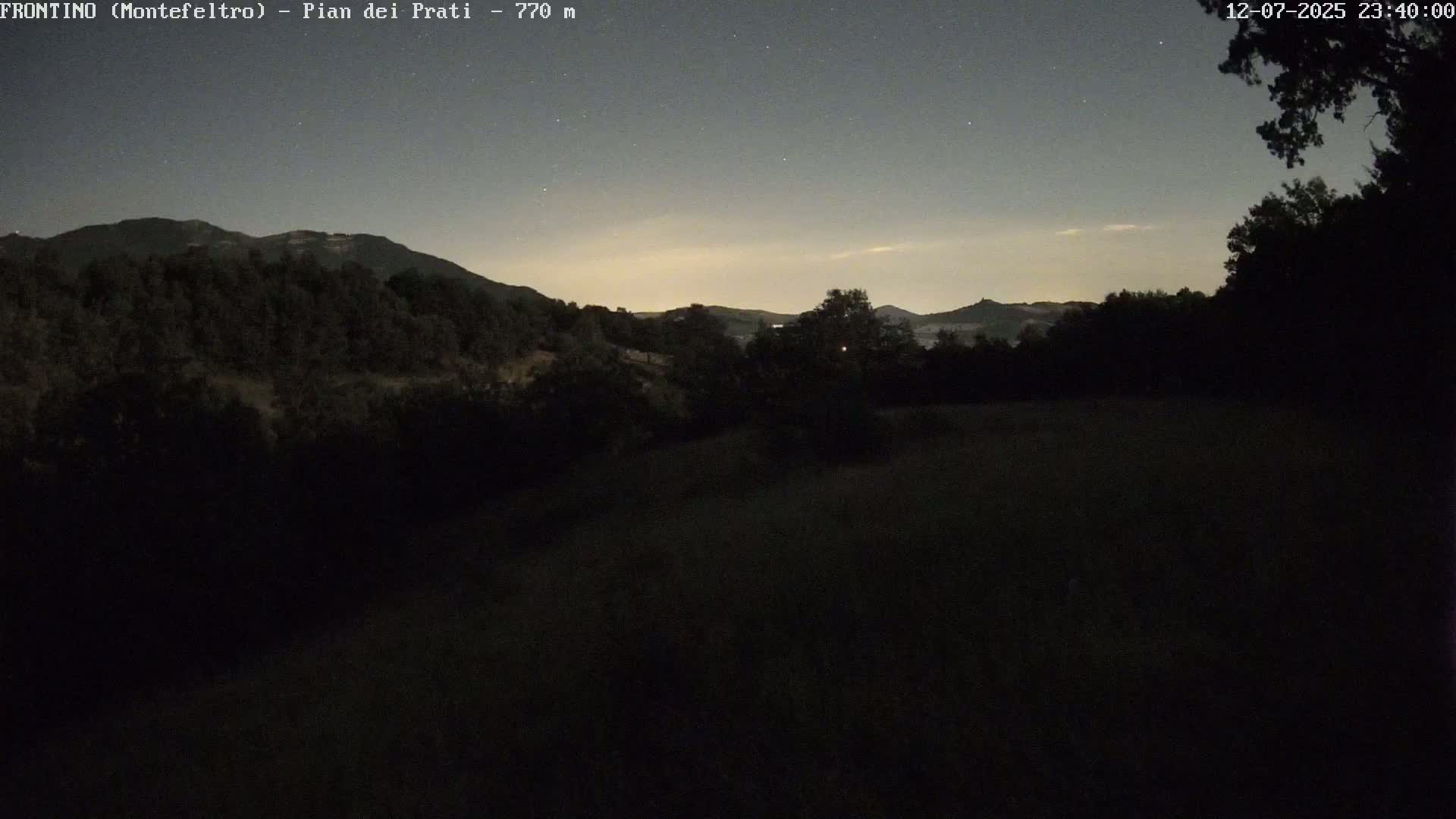 Pian dei Prati, Mount Carpegna Live Cam - Carpegna, Marche, Italy