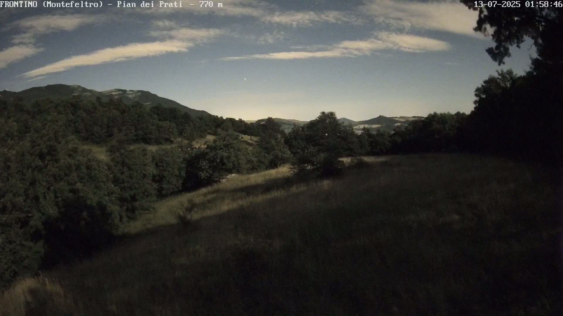 Pian dei Prati, Mount Carpegna Live Cam - Carpegna, Marche, Italy