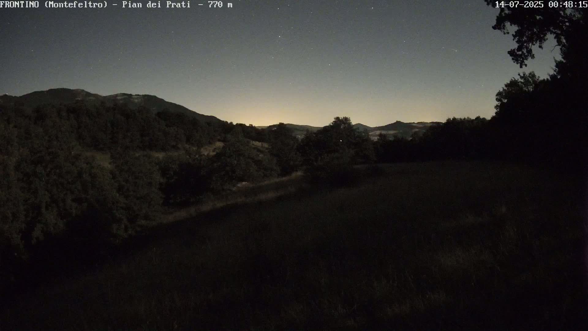 Pian dei Prati, Mount Carpegna Live Cam - Carpegna, Marche, Italy