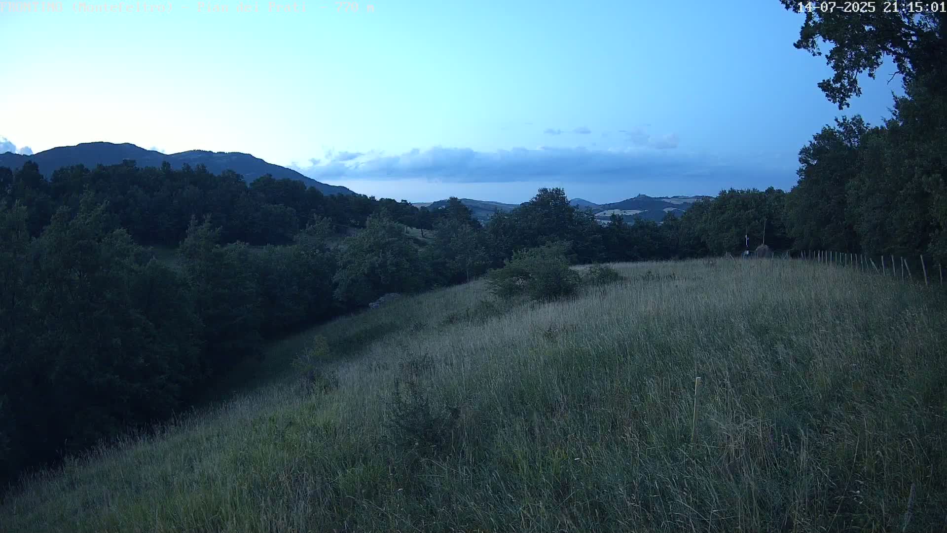 Pian dei Prati, Mount Carpegna Live Cam - Carpegna, Marche, Italy