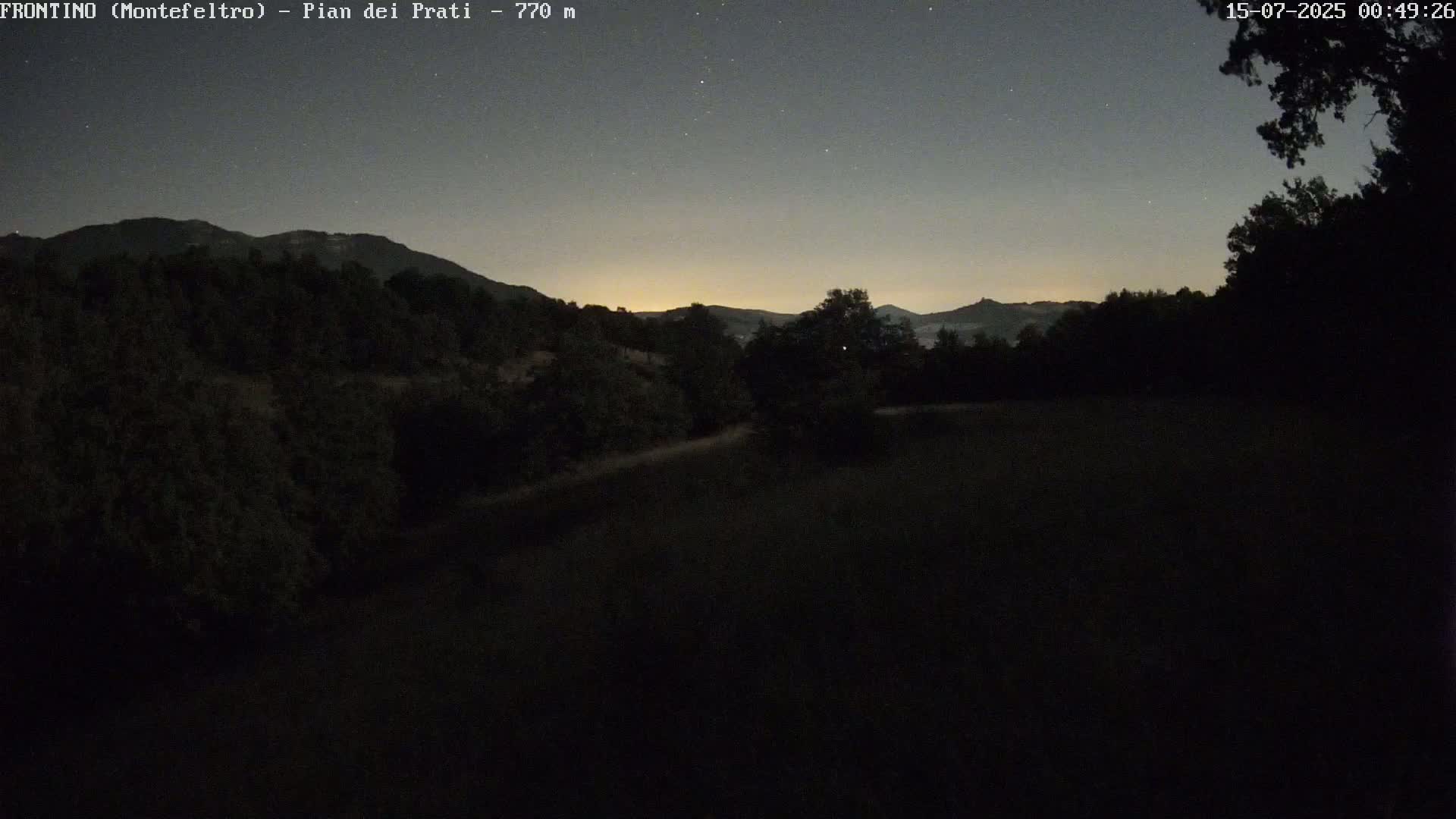 Pian dei Prati, Mount Carpegna Live Cam - Carpegna, Marche, Italy