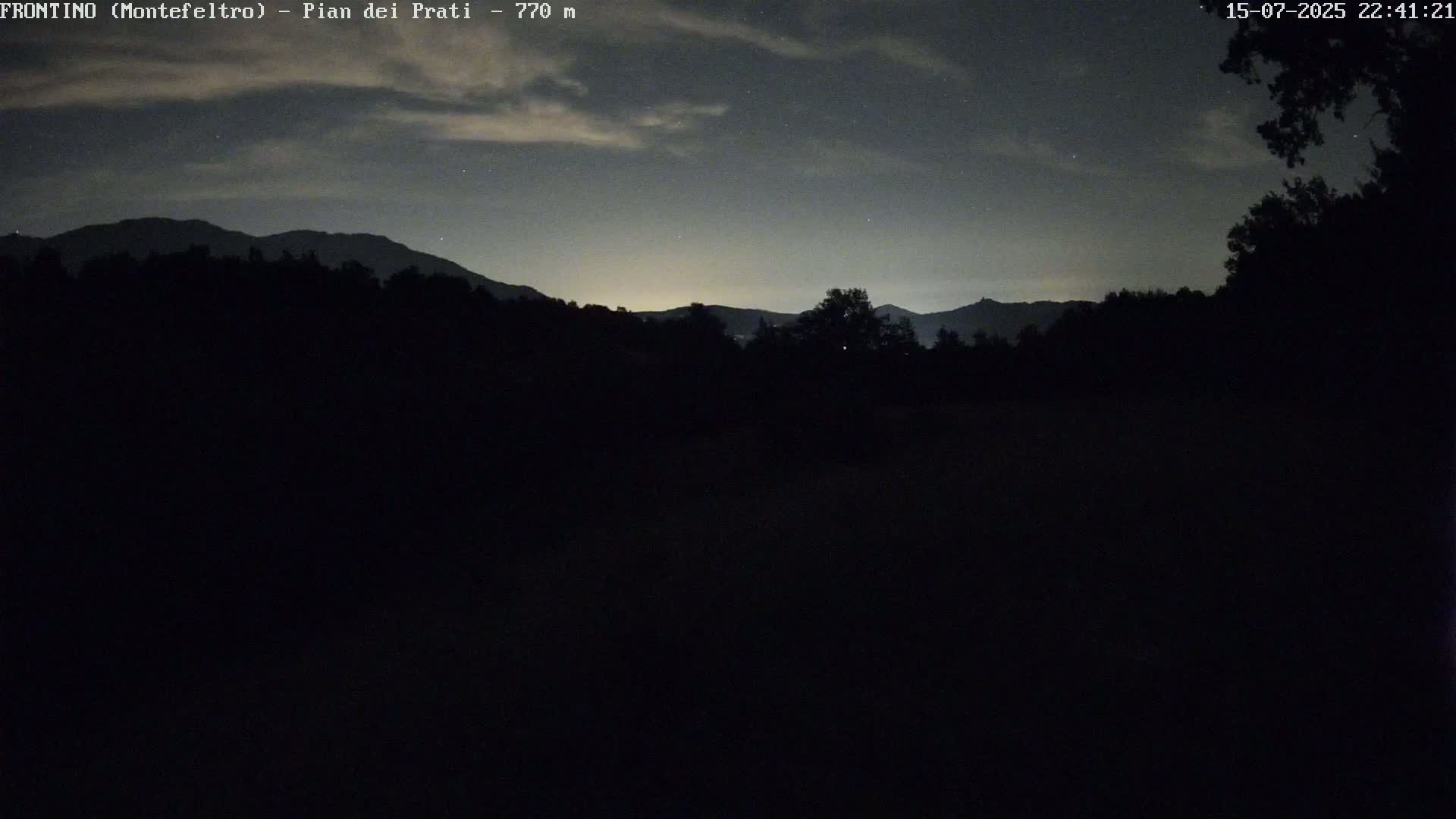 Pian dei Prati, Mount Carpegna Live Cam - Carpegna, Marche, Italy