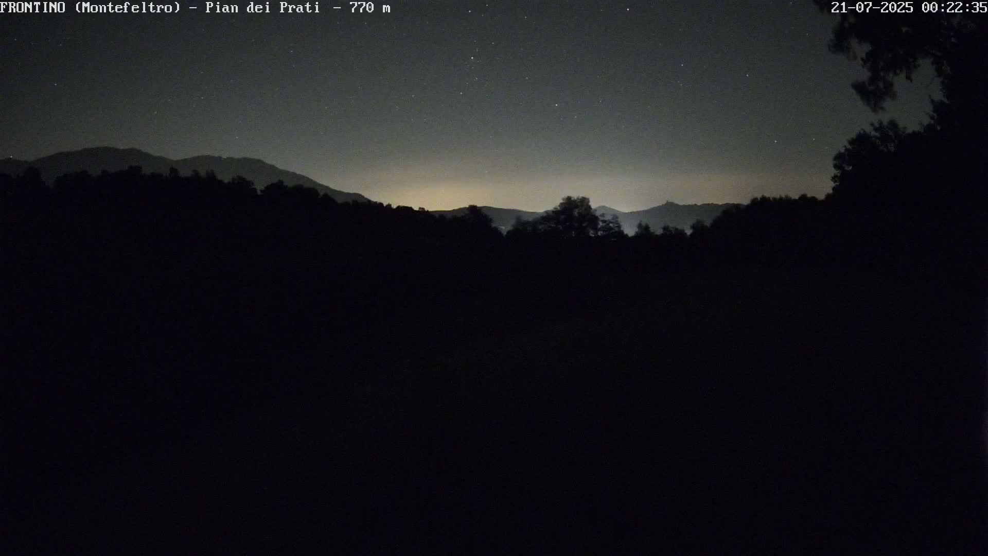 Pian dei Prati, Mount Carpegna Live Cam - Carpegna, Marche, Italy