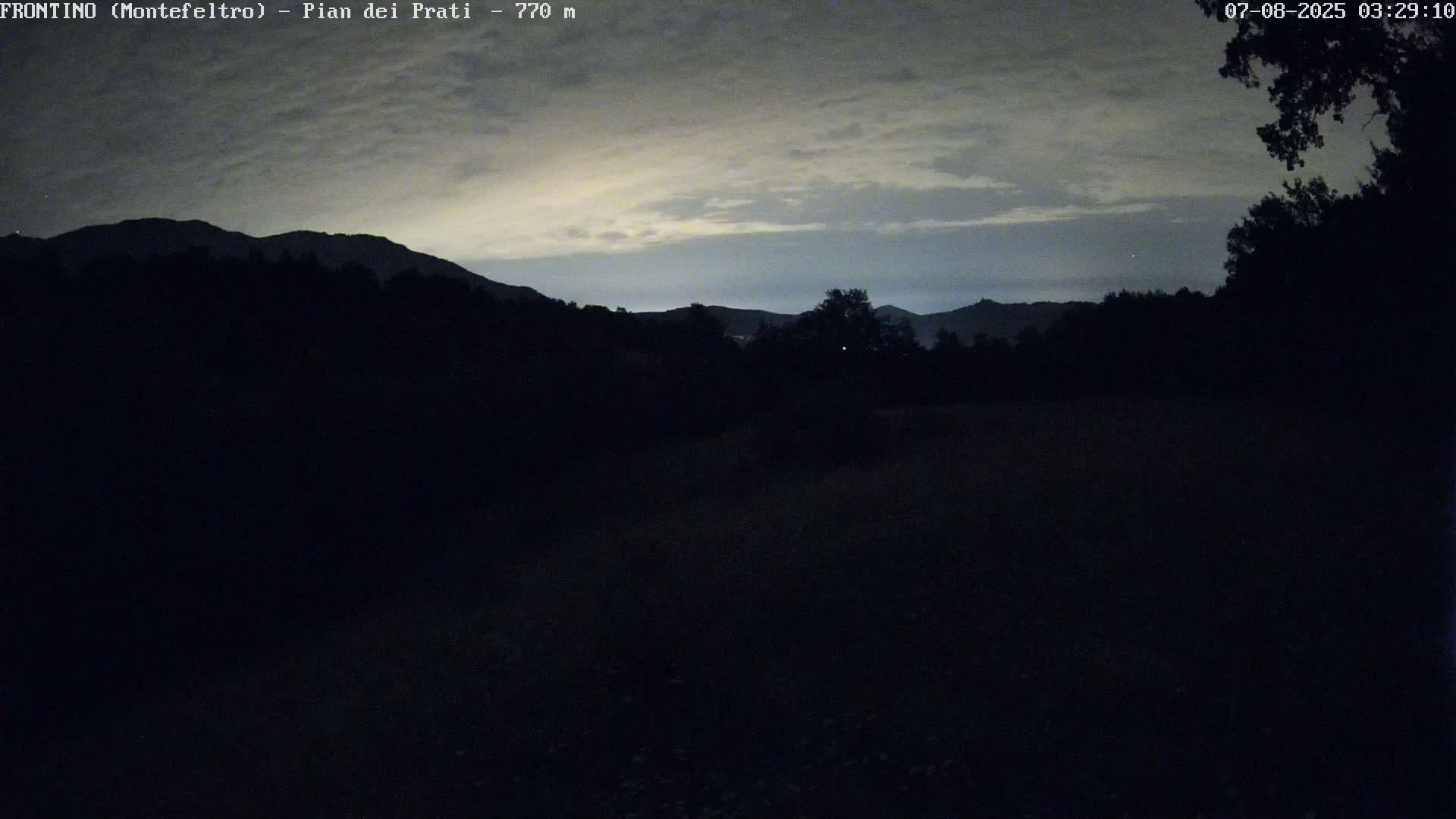 Pian dei Prati, Mount Carpegna Live Cam - Carpegna, Marche, Italy