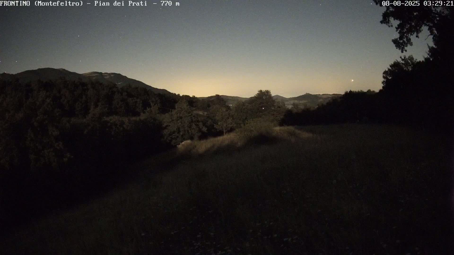 Pian dei Prati, Mount Carpegna Live Cam - Carpegna, Marche, Italy