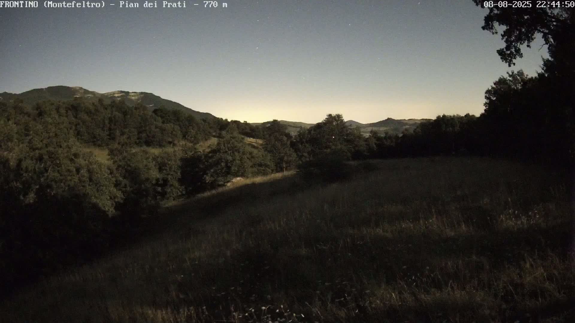 Pian dei Prati, Mount Carpegna Live Cam - Carpegna, Marche, Italy