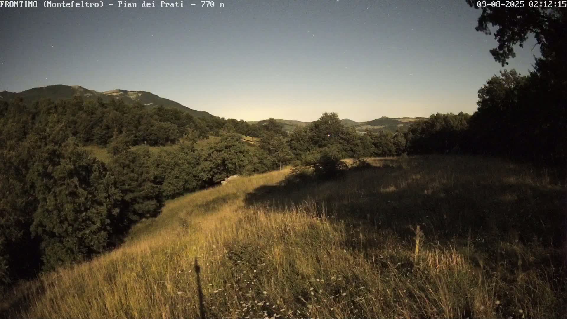 Pian dei Prati, Mount Carpegna Live Cam - Carpegna, Marche, Italy