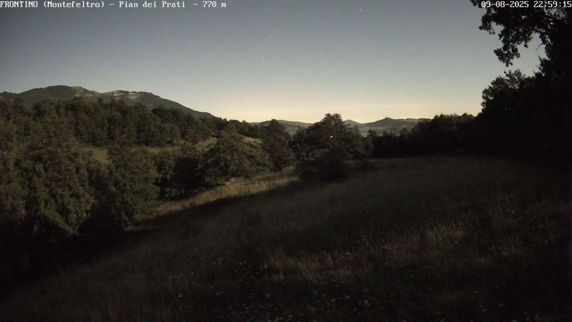 Pian dei Prati, Mount Carpegna Live Cam - Carpegna, Marche, Italy