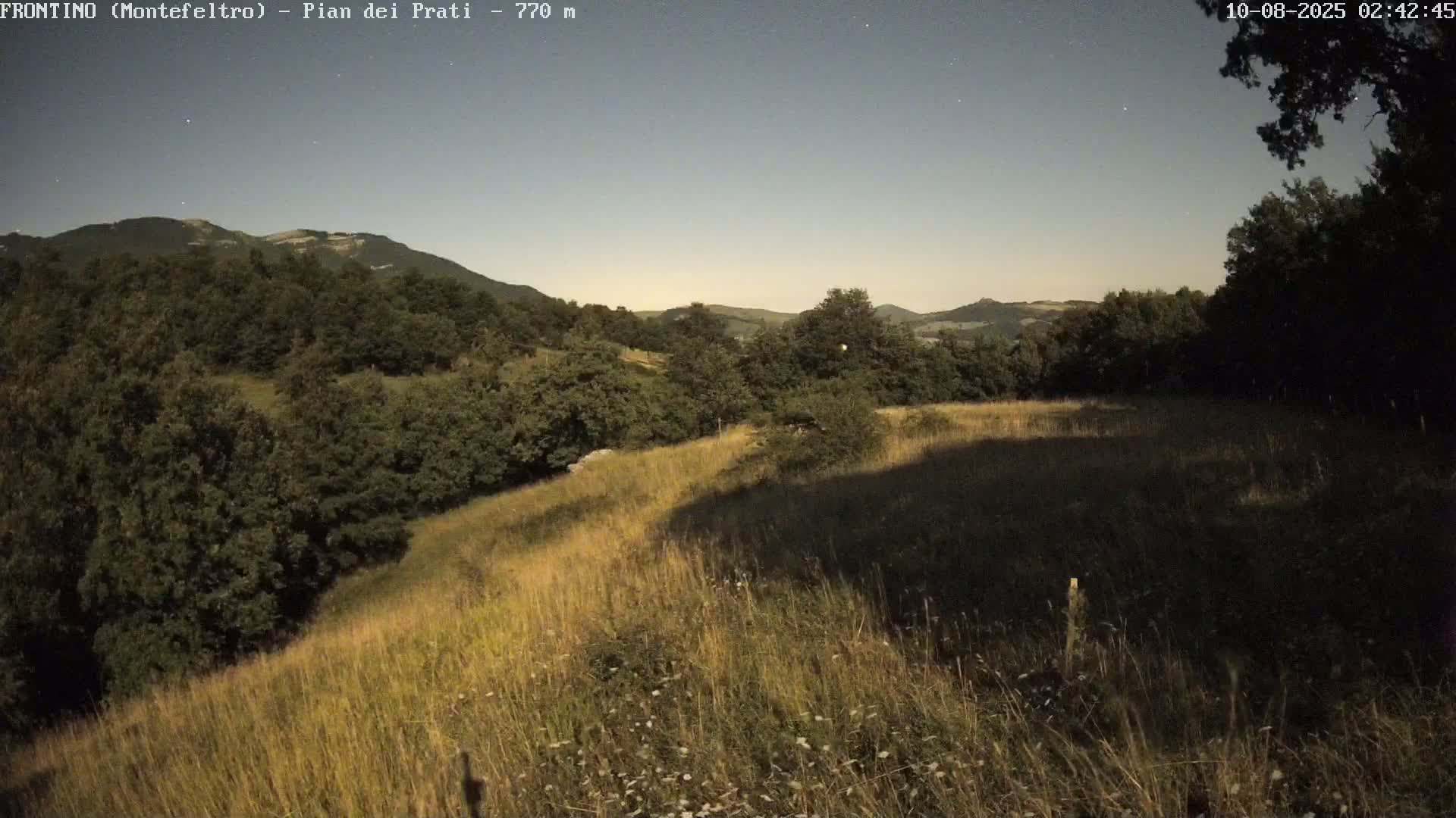 Pian dei Prati, Mount Carpegna Live Cam - Carpegna, Marche, Italy