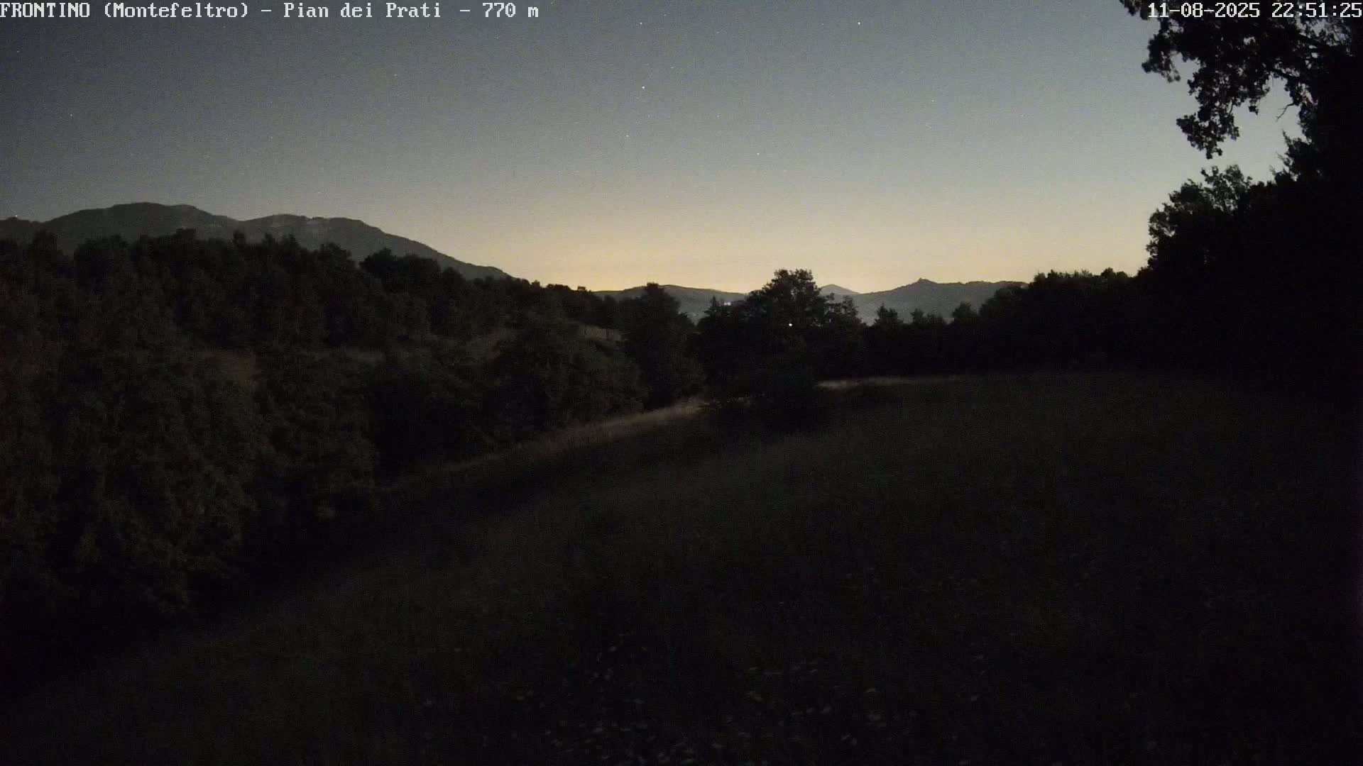 Pian dei Prati, Mount Carpegna Live Cam - Carpegna, Marche, Italy