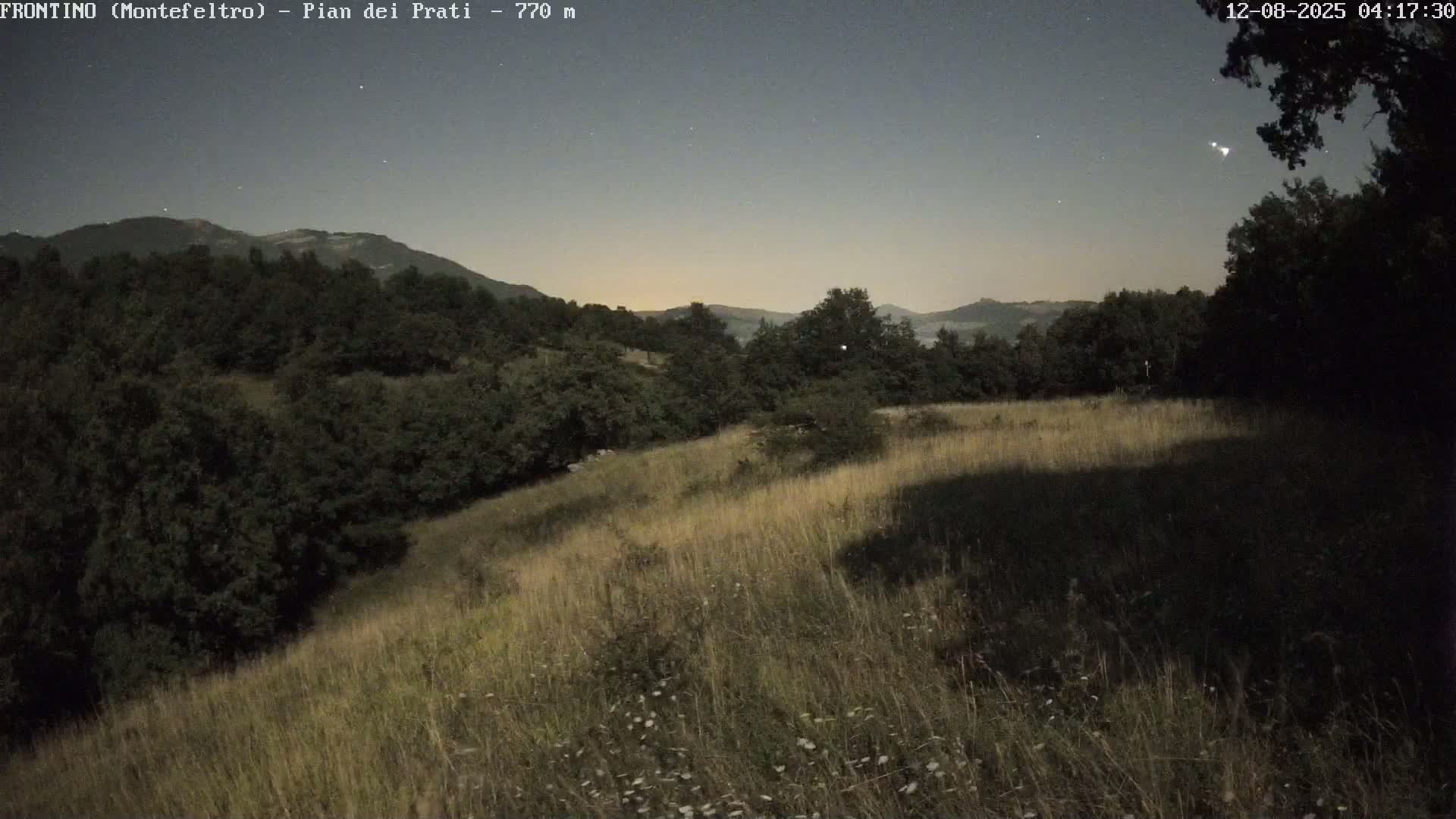 Pian dei Prati, Mount Carpegna Live Cam - Carpegna, Marche, Italy