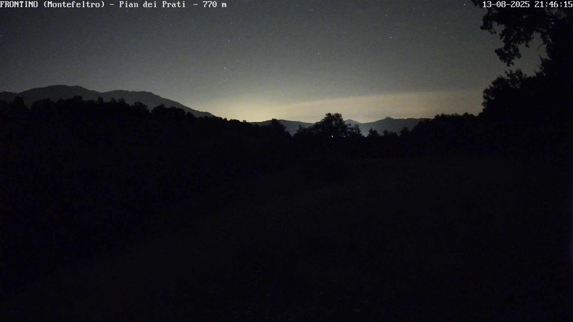 Pian dei Prati, Mount Carpegna Live Cam - Carpegna, Marche, Italy
