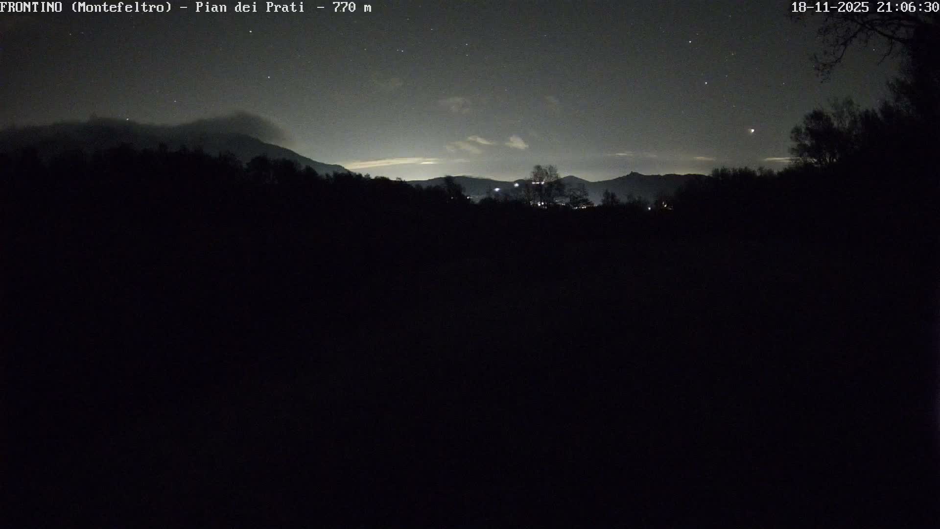 Pian dei Prati, Mount Carpegna Live Cam - Carpegna, Marche, Italy