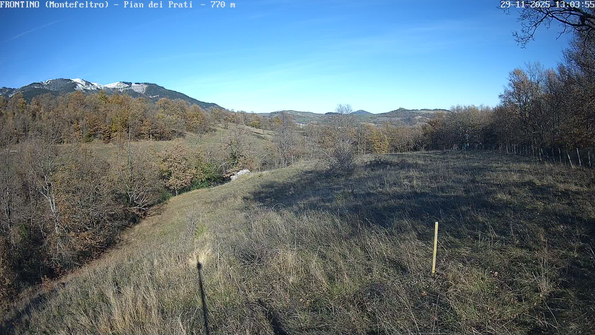 Pian dei Prati, Mount Carpegna Live Cam - Carpegna, Marche, Italy