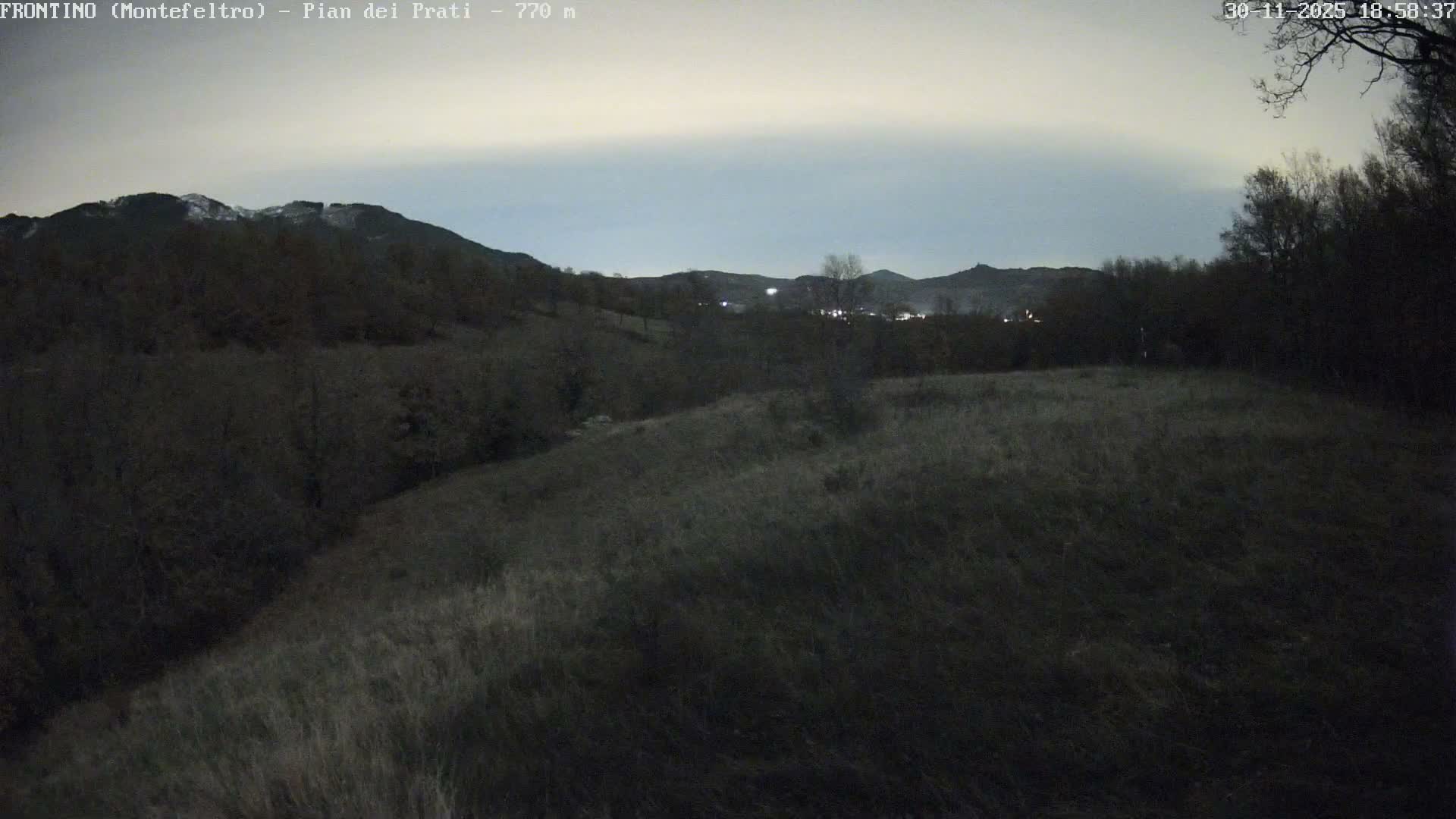 Pian dei Prati, Mount Carpegna Live Cam - Carpegna, Marche, Italy