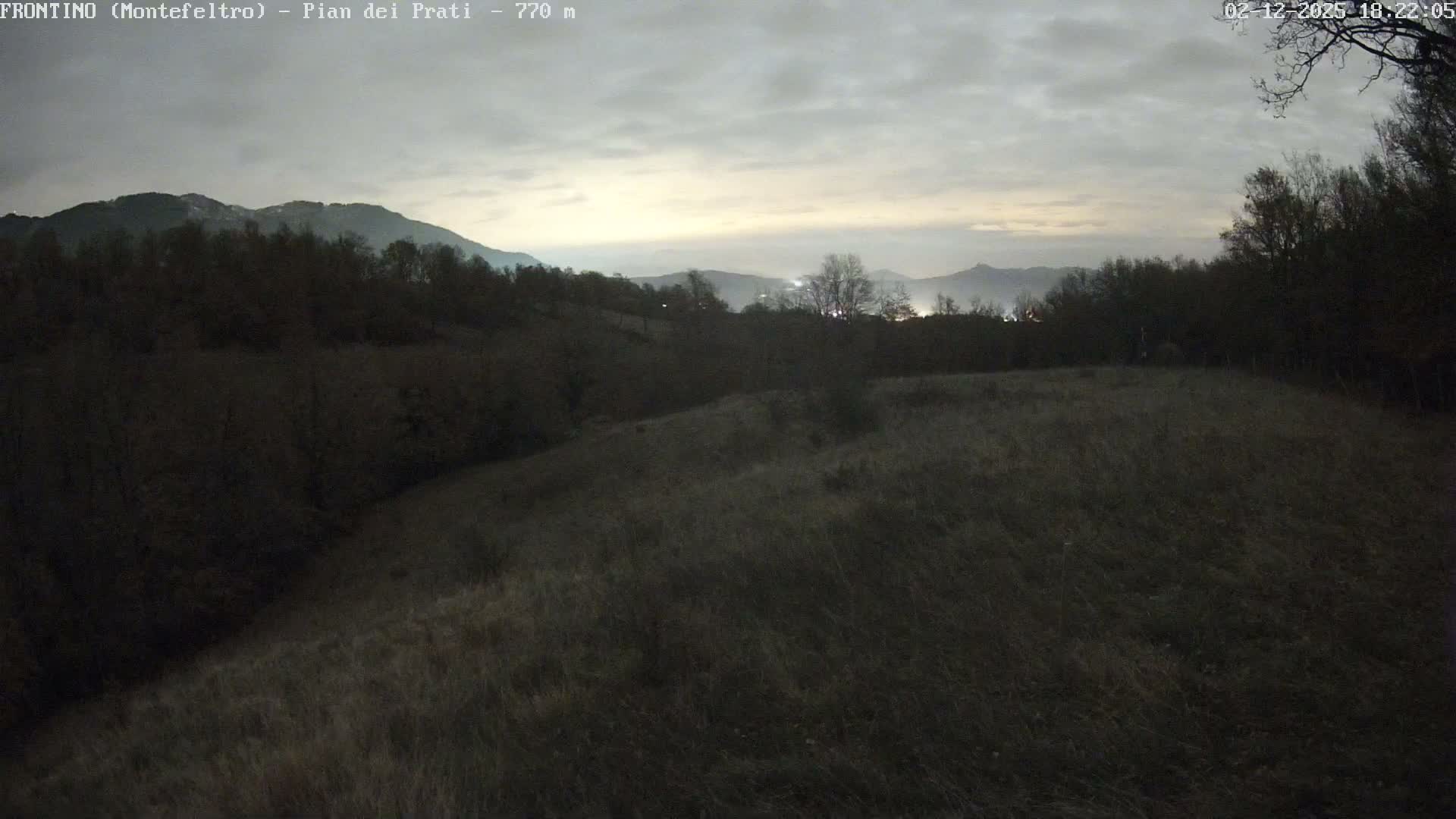 Pian dei Prati, Mount Carpegna Live Cam - Carpegna, Marche, Italy
