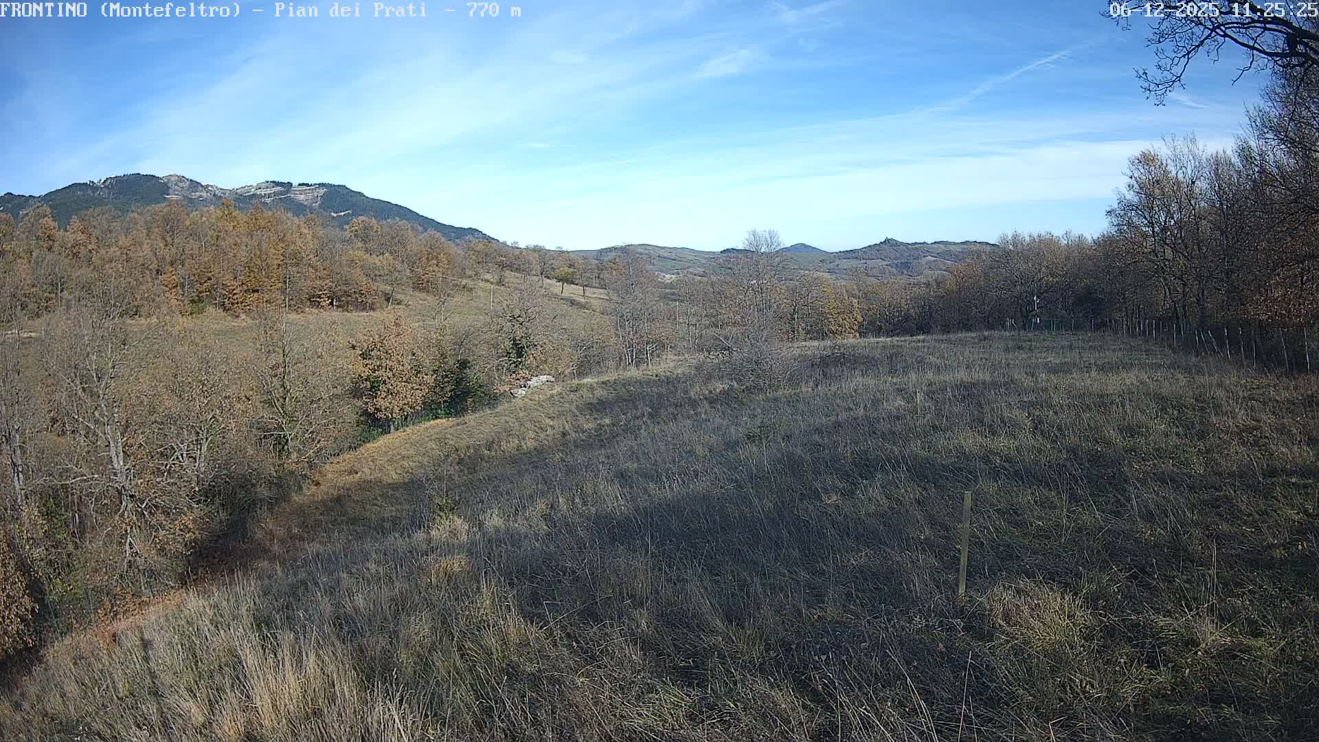 Pian dei Prati, Mount Carpegna Live Cam - Carpegna, Marche, Italy