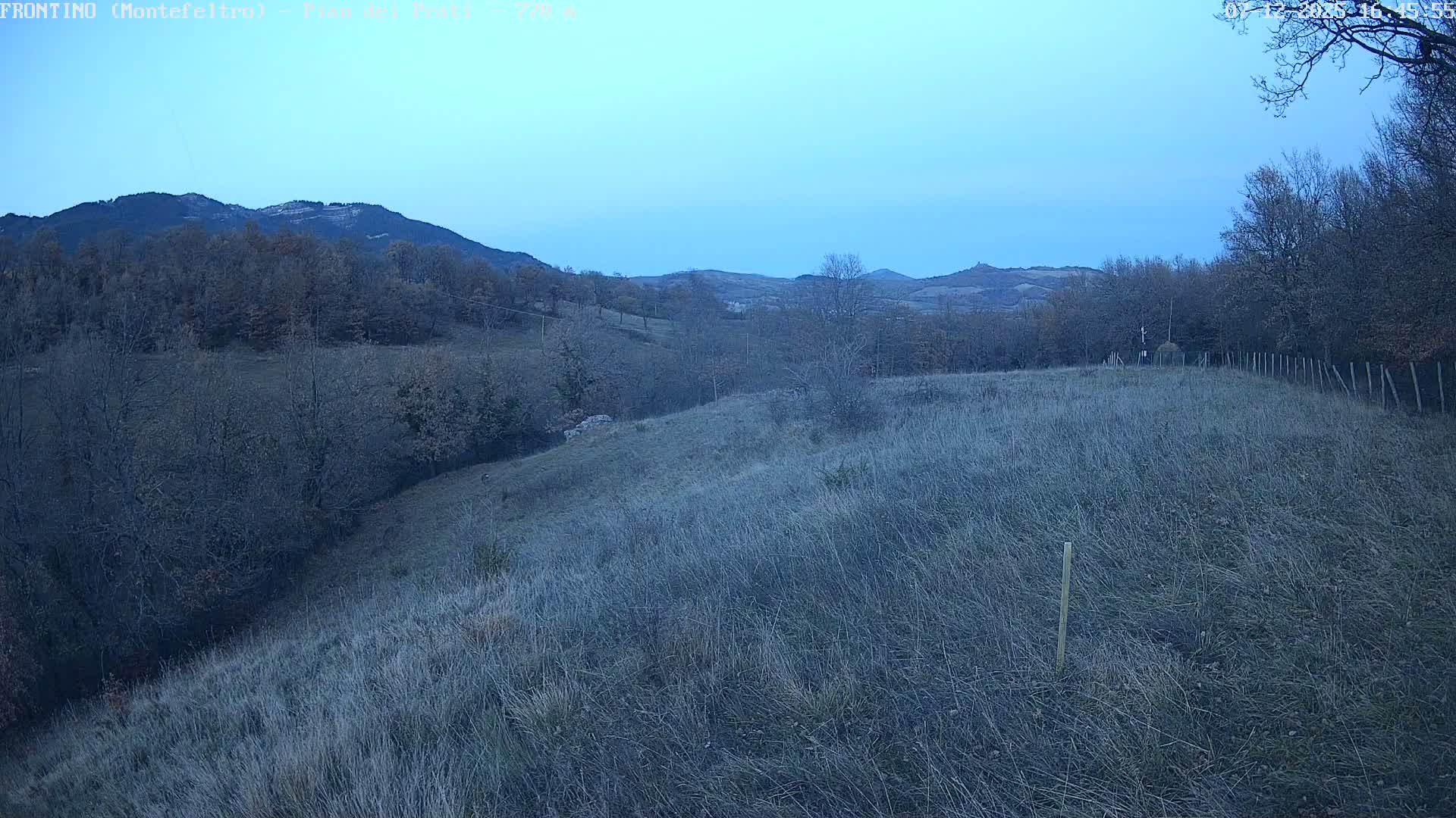 Pian dei Prati, Mount Carpegna Live Cam - Carpegna, Marche, Italy
