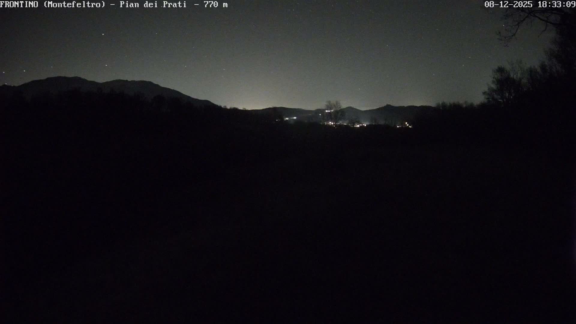 Pian dei Prati, Mount Carpegna Live Cam - Carpegna, Marche, Italy