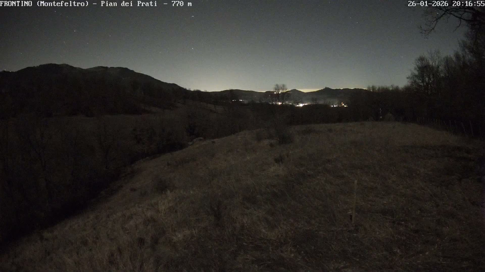 Pian dei Prati, Mount Carpegna Live Cam - Carpegna, Marche, Italy
