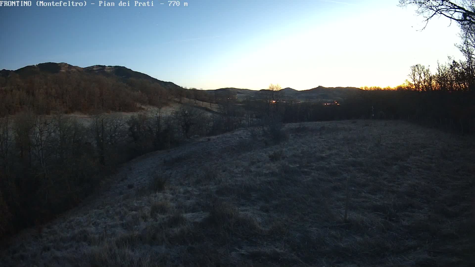 Pian dei Prati, Mount Carpegna Live Cam - Carpegna, Marche, Italy