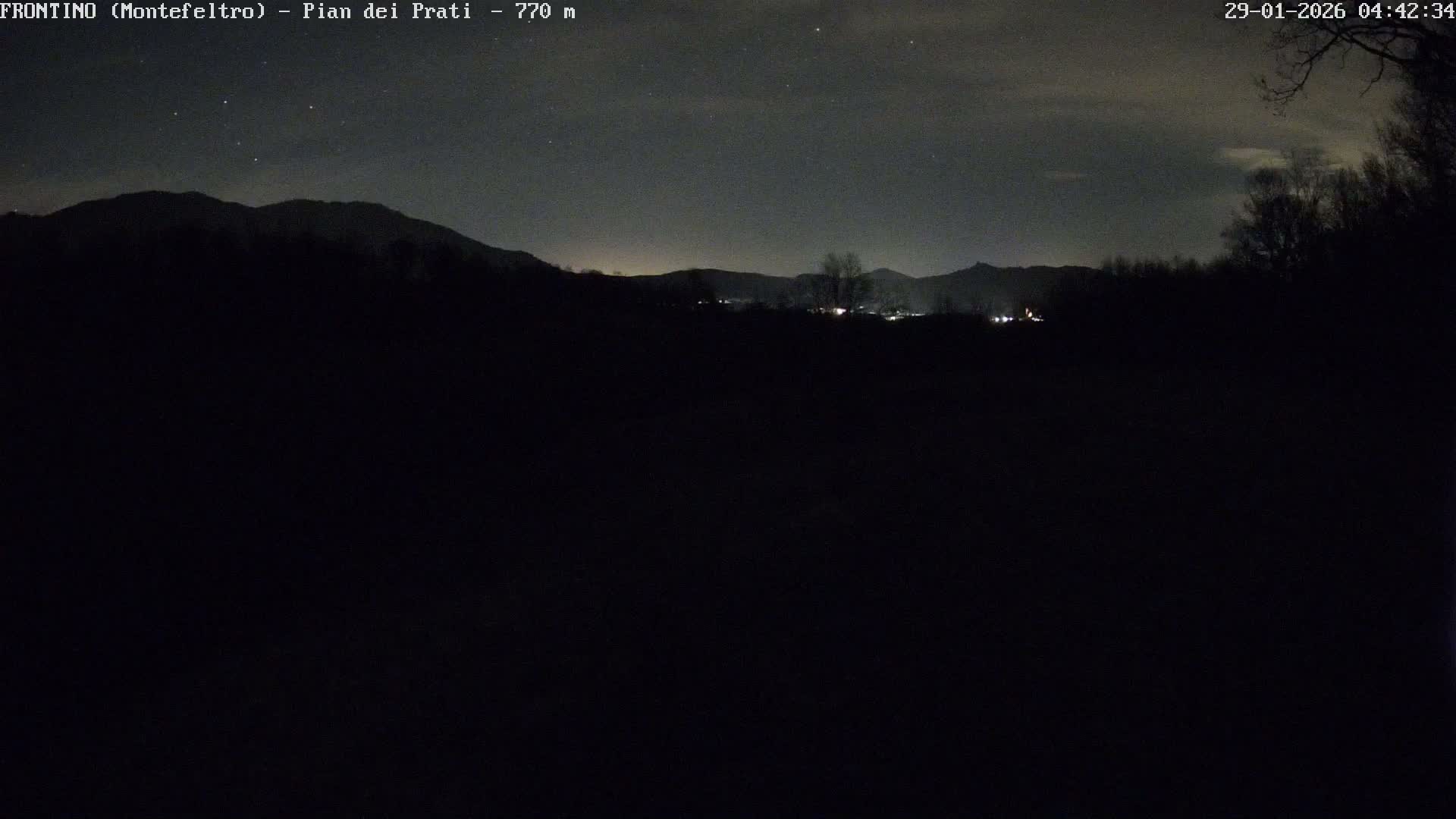 Pian dei Prati, Mount Carpegna Live Cam - Carpegna, Marche, Italy