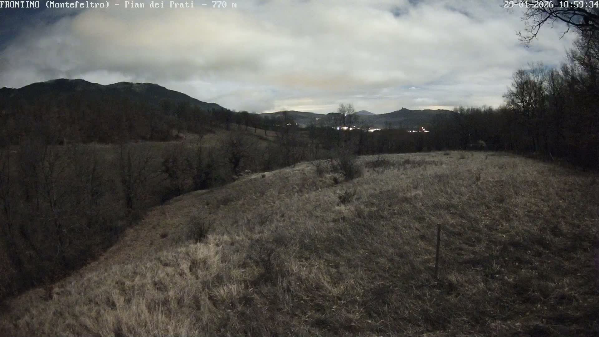 Pian dei Prati, Mount Carpegna Live Cam - Carpegna, Marche, Italy