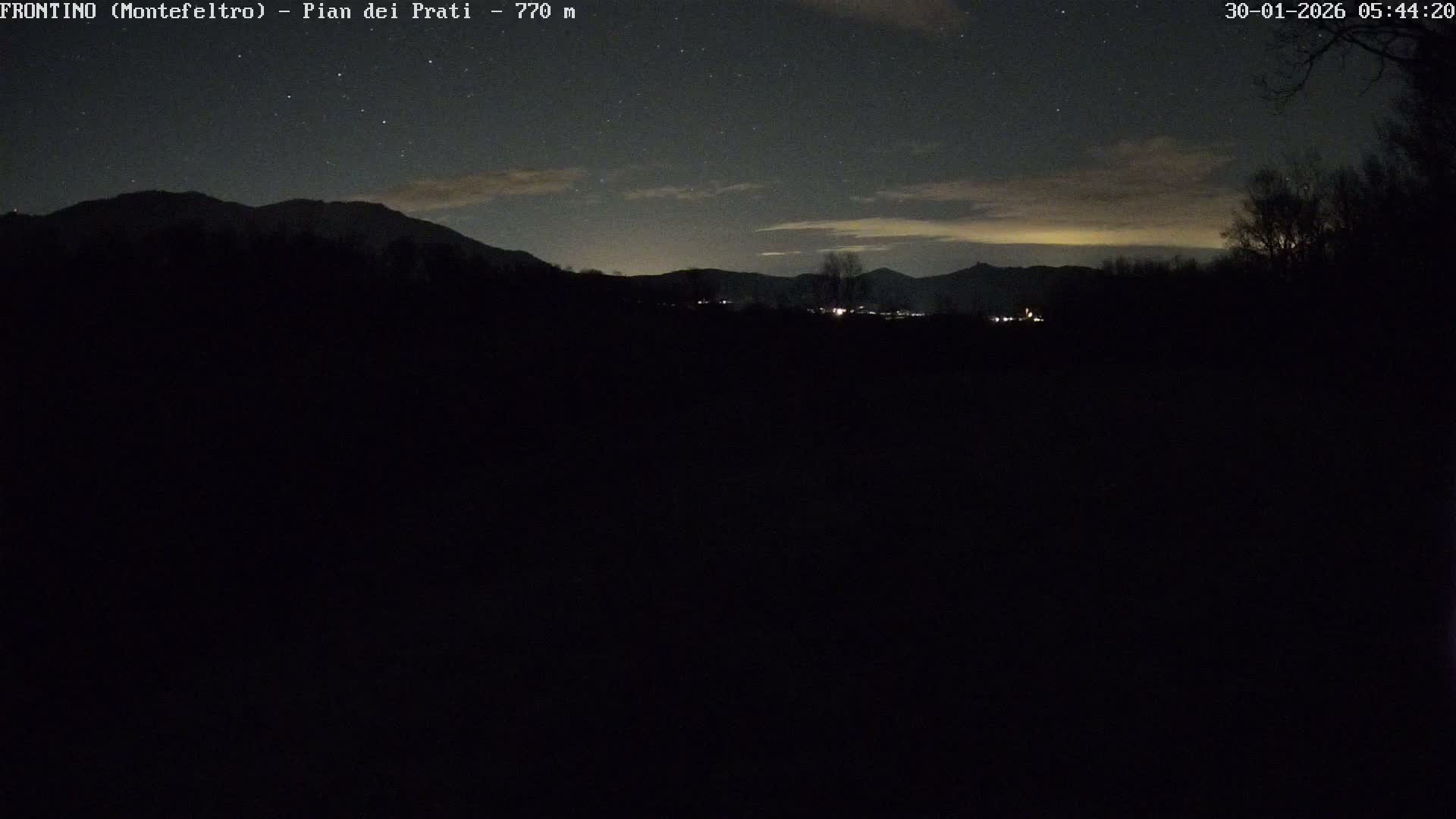 Pian dei Prati, Mount Carpegna Live Cam - Carpegna, Marche, Italy
