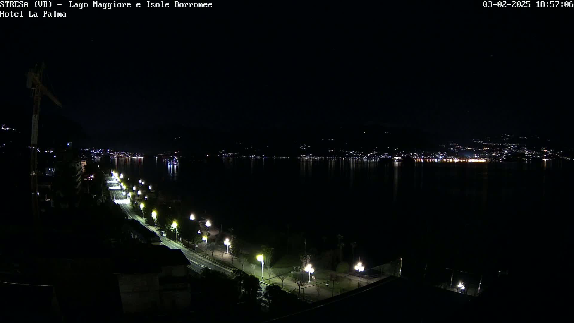 Stresa, Lake Maggiore & Borromean Islands Live Cam - Stresa, Piedmont, Italy