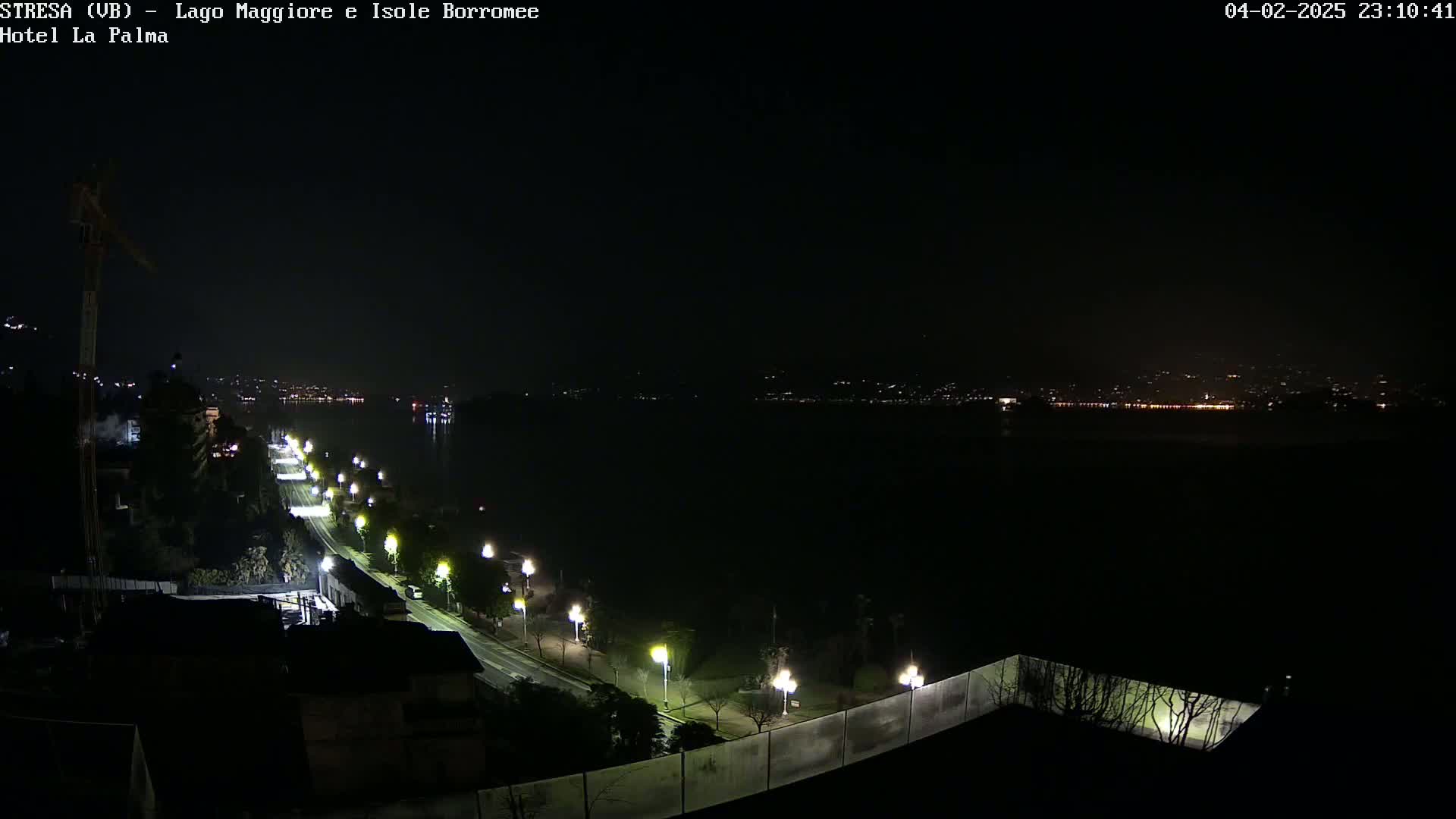 Stresa, Lake Maggiore & Borromean Islands Live Cam - Stresa, Piedmont, Italy