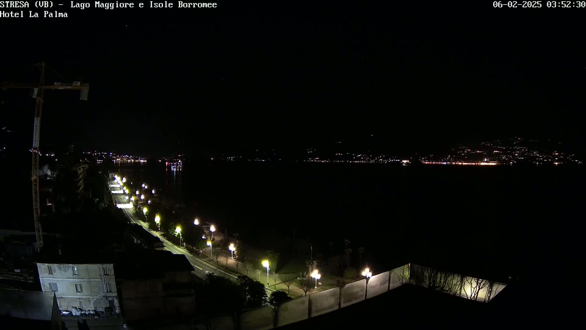 Stresa, Lake Maggiore & Borromean Islands Live Cam - Stresa, Piedmont, Italy