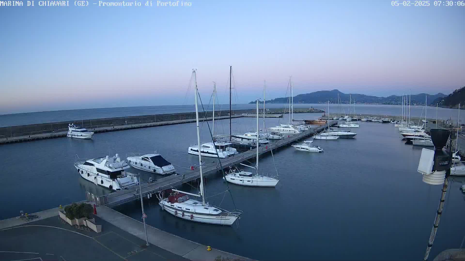 Marina Chiavari , Tigullio Gulf Live Cam - Chiavari, Liguria, Italy
