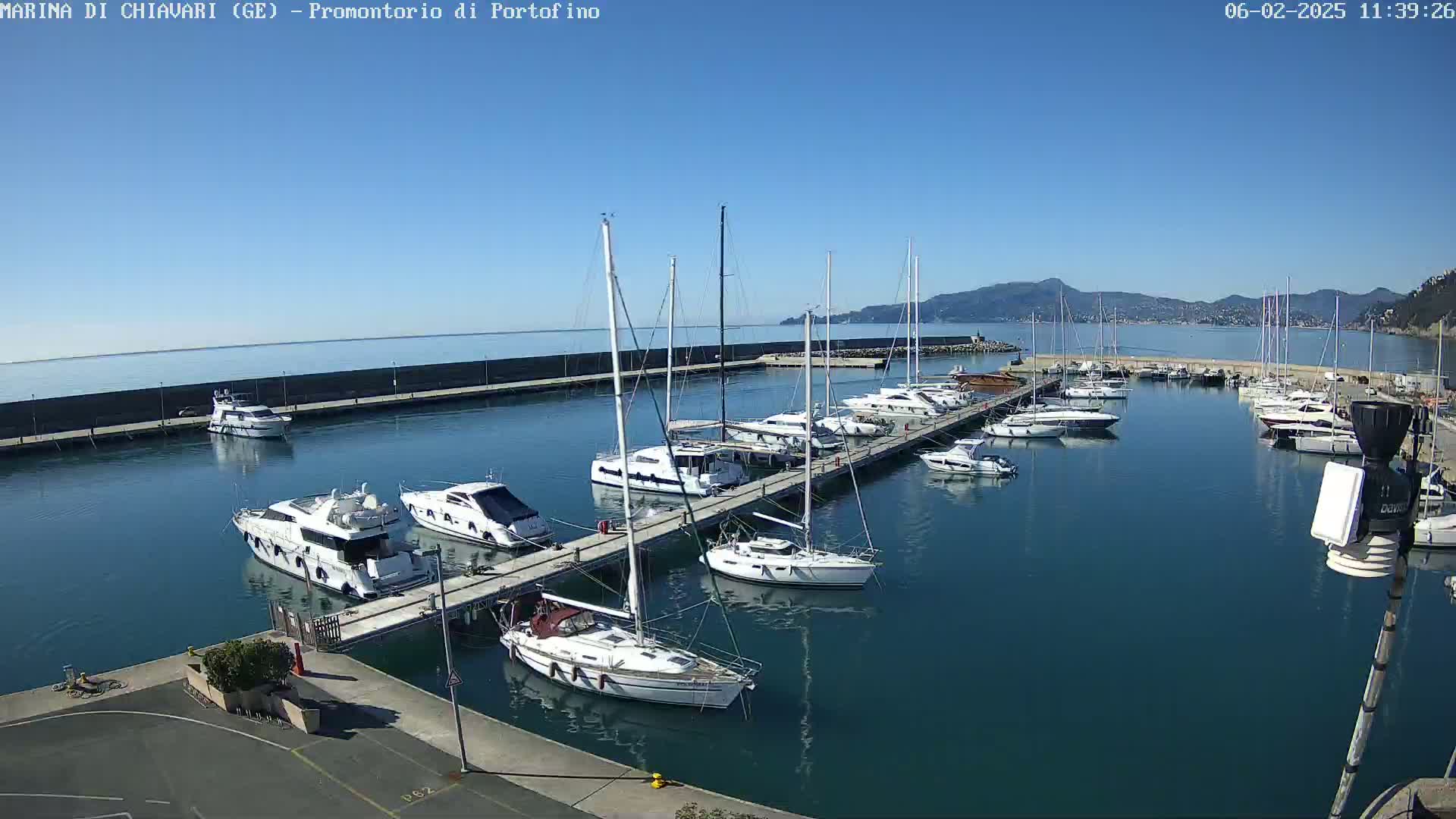 Marina Chiavari , Tigullio Gulf Live Cam - Chiavari, Liguria, Italy